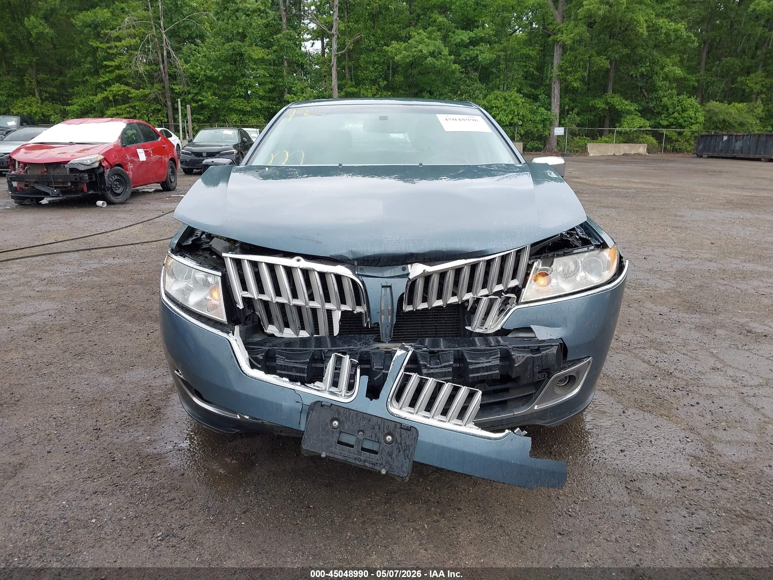 2012 Lincoln Mkz   Синий vin: 3LNHL2JC8CR823189
