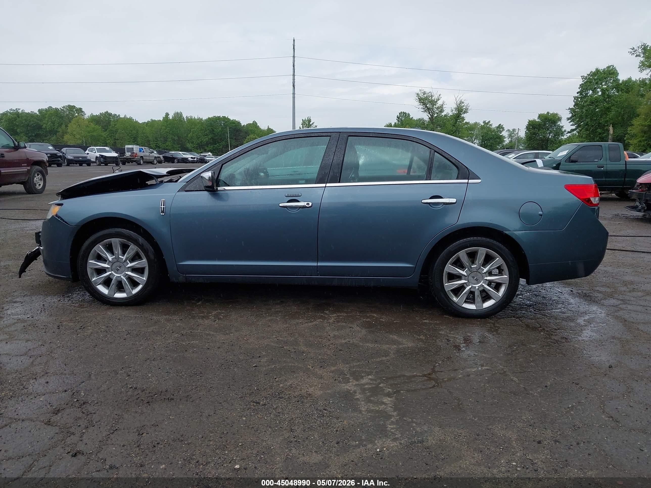2012 Lincoln Mkz   Синий vin: 3LNHL2JC8CR823189
