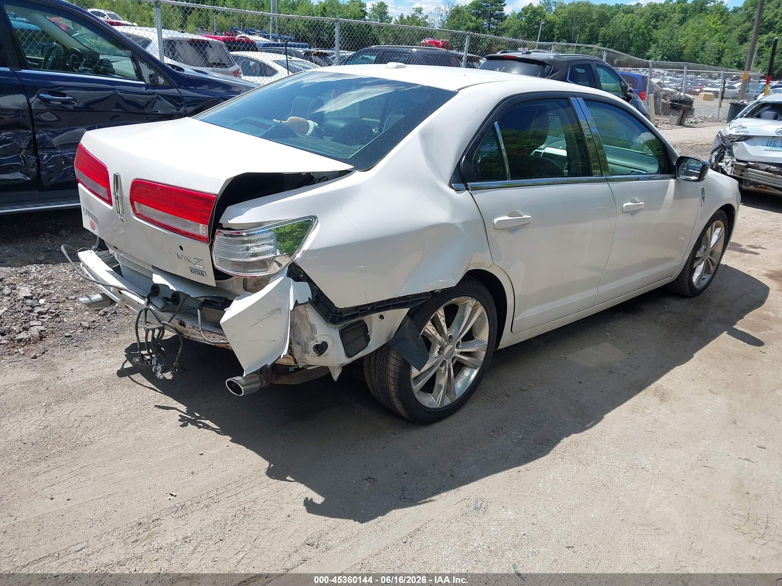 2012 Lincoln Mkz   Белый vin: 3LNHL2JC8CR824682