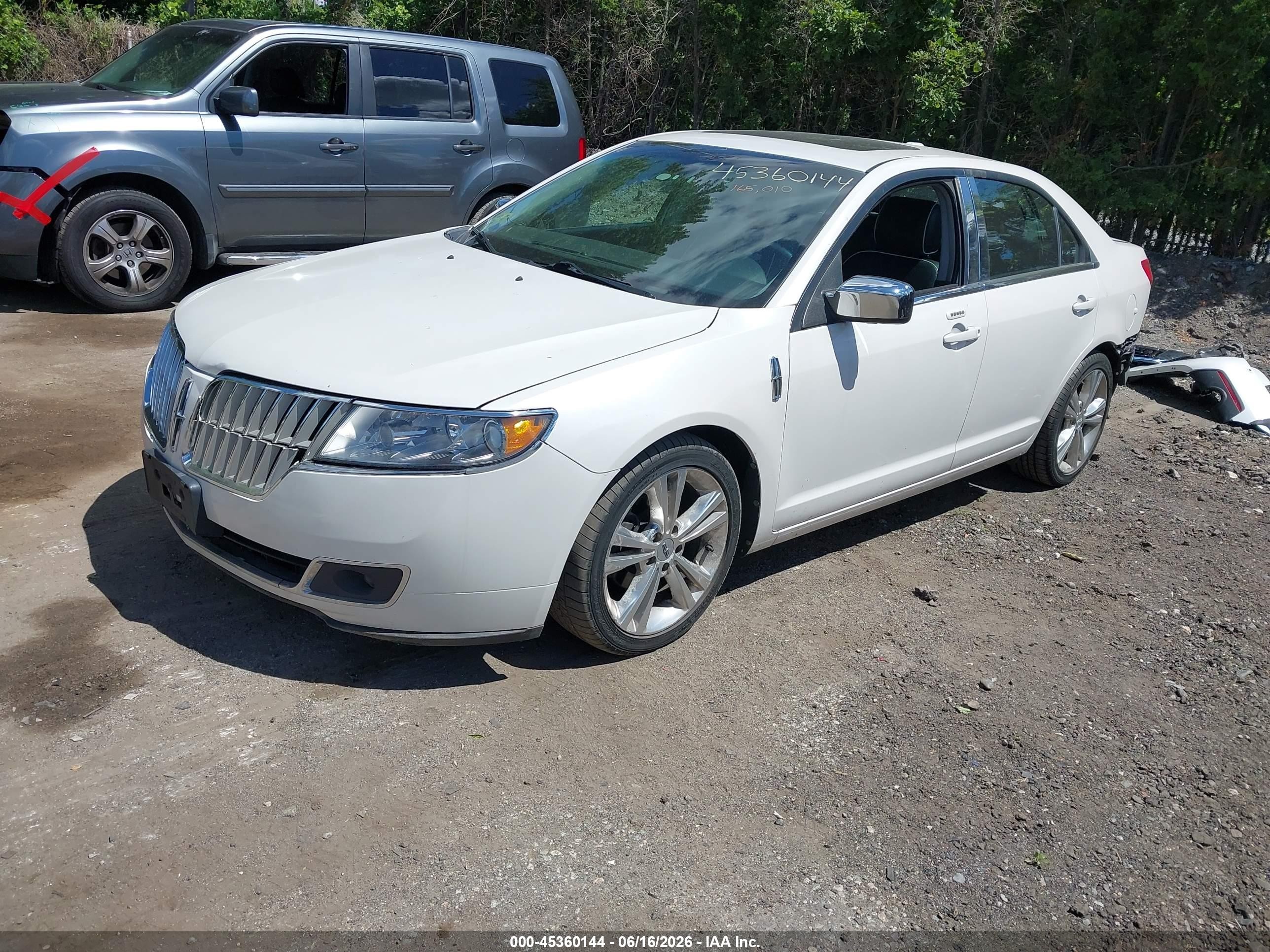 2012 Lincoln Mkz   Белый vin: 3LNHL2JC8CR824682