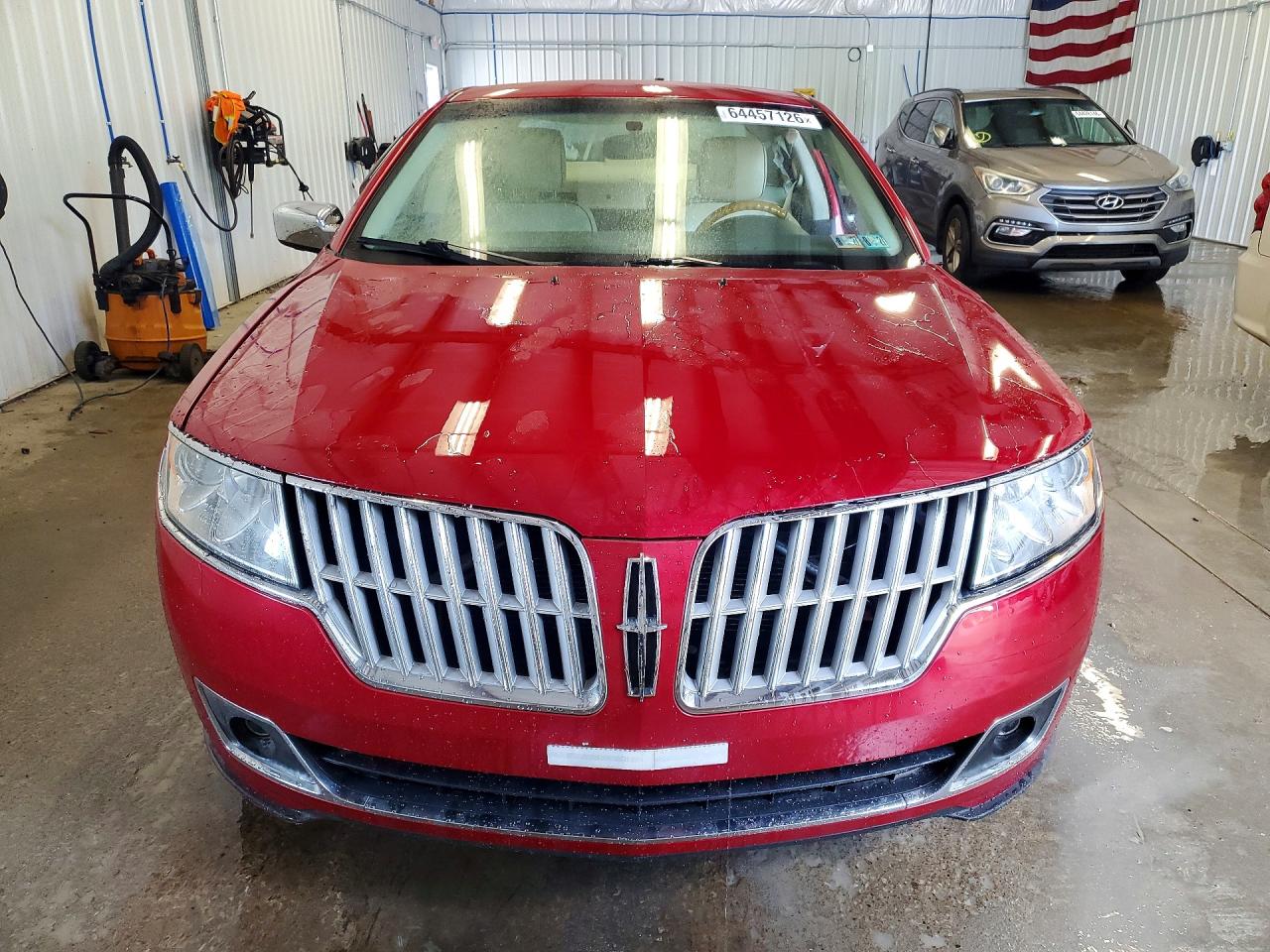 2012 Lincoln Mkz Red vin: 3LNHL2JC8CR831681