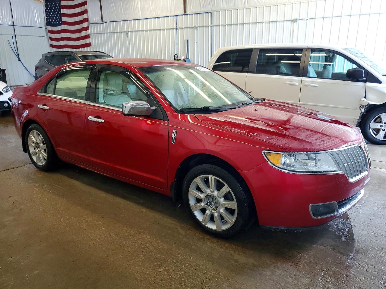 2012 Lincoln Mkz Red vin: 3LNHL2JC8CR831681