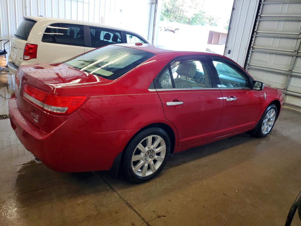 2012 Lincoln Mkz Red vin: 3LNHL2JC8CR831681