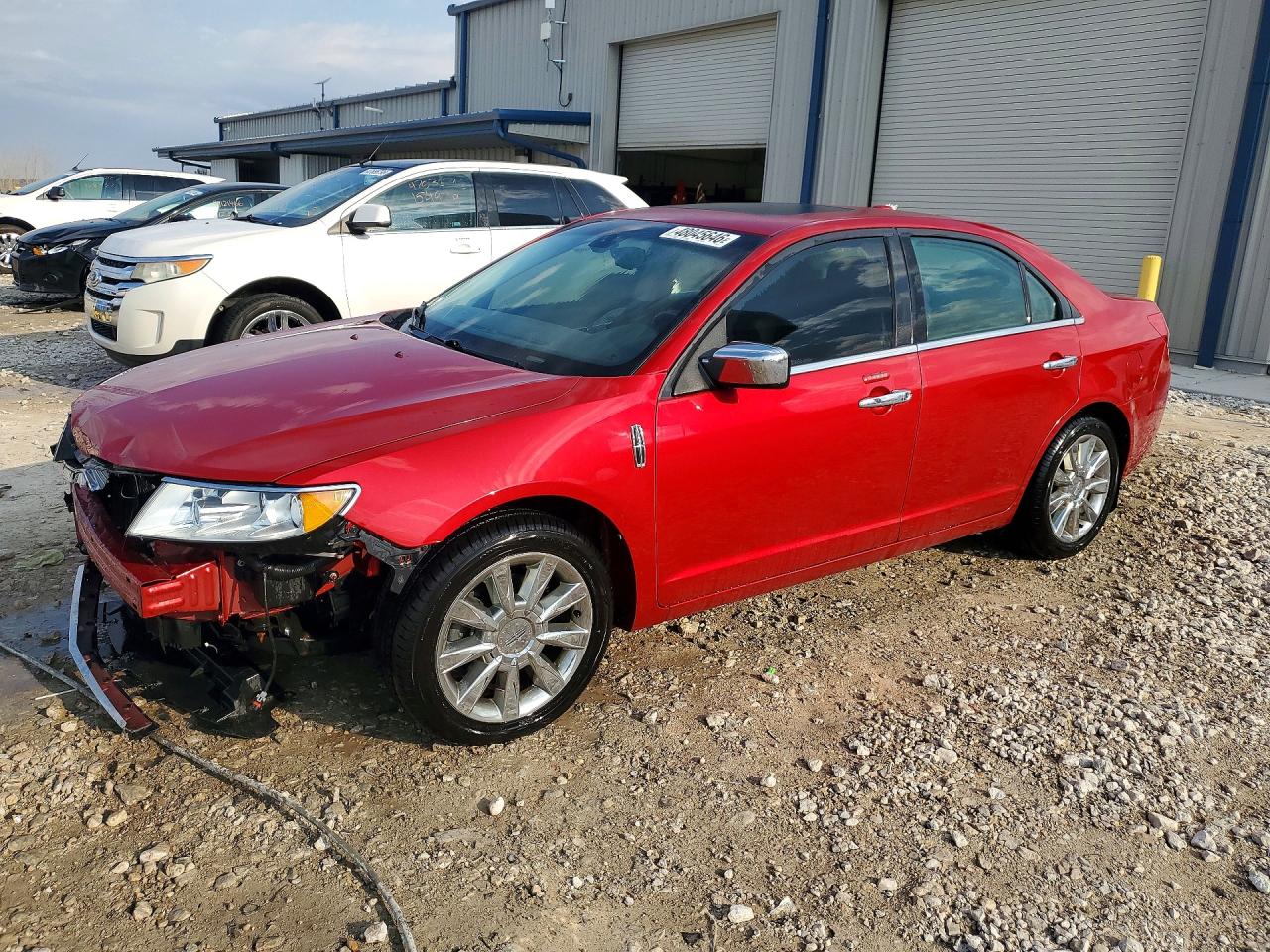 2010 Lincoln Mkz Red vin: 3LNHL2JC9AR652935