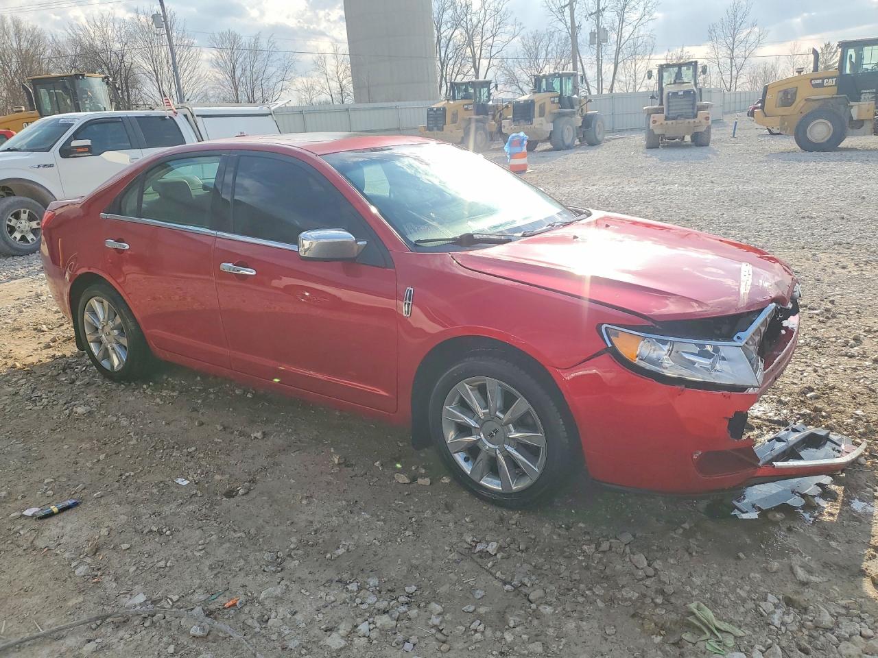 2010 Lincoln Mkz Red vin: 3LNHL2JC9AR652935