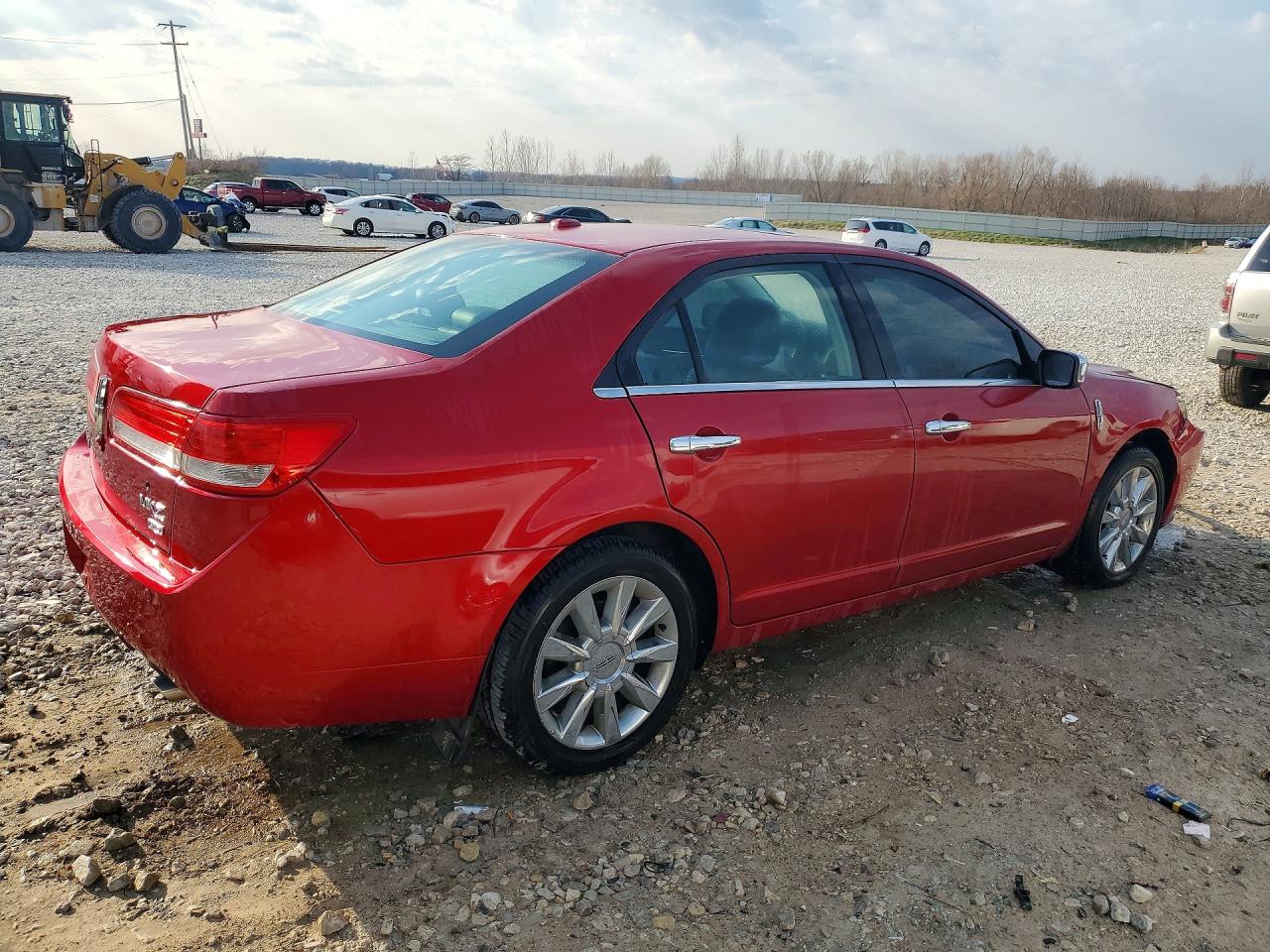 2010 Lincoln Mkz Red vin: 3LNHL2JC9AR652935