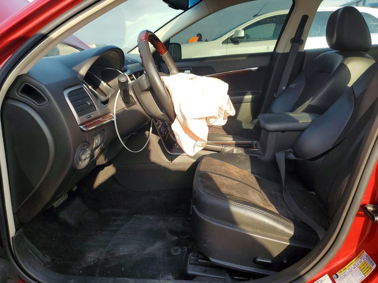 2010 Lincoln Mkz Red vin: 3LNHL2JC9AR652935