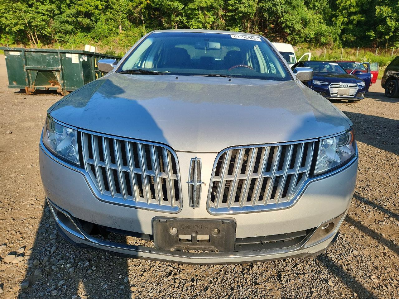 2010 Lincoln Mkz Silver vin: 3LNHL2JC9AR750606