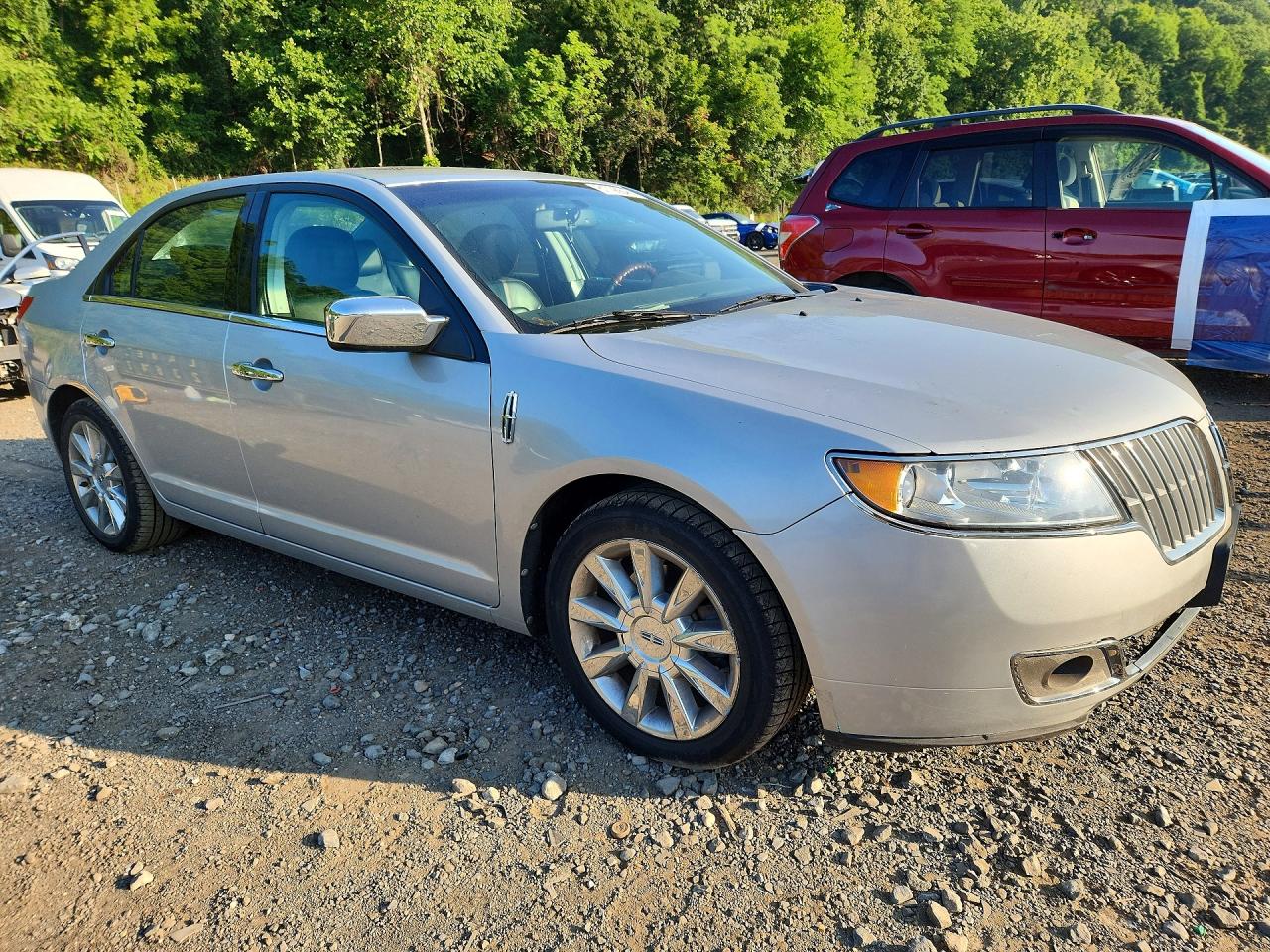 2010 Lincoln Mkz Silver vin: 3LNHL2JC9AR750606