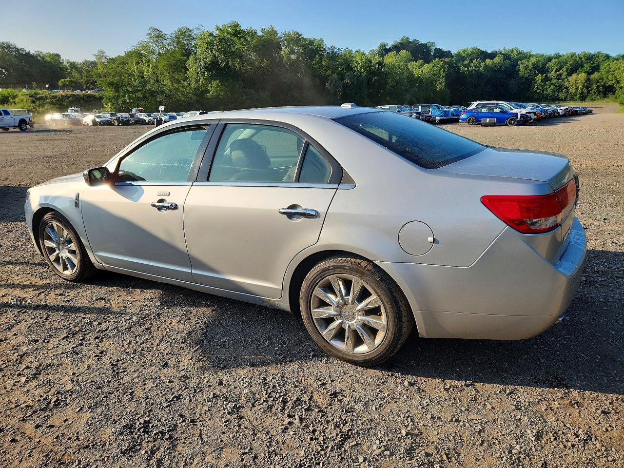 2010 Lincoln Mkz Silver vin: 3LNHL2JC9AR750606