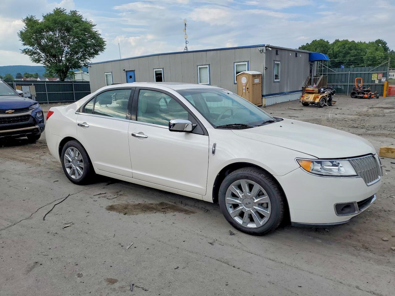 2012 Lincoln Mkz White vin: 3LNHL2JC9CR830779
