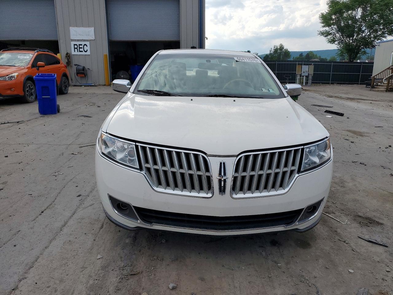 2012 Lincoln Mkz White vin: 3LNHL2JC9CR830779
