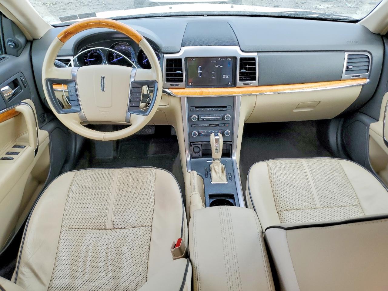 2012 Lincoln Mkz White vin: 3LNHL2JC9CR830779