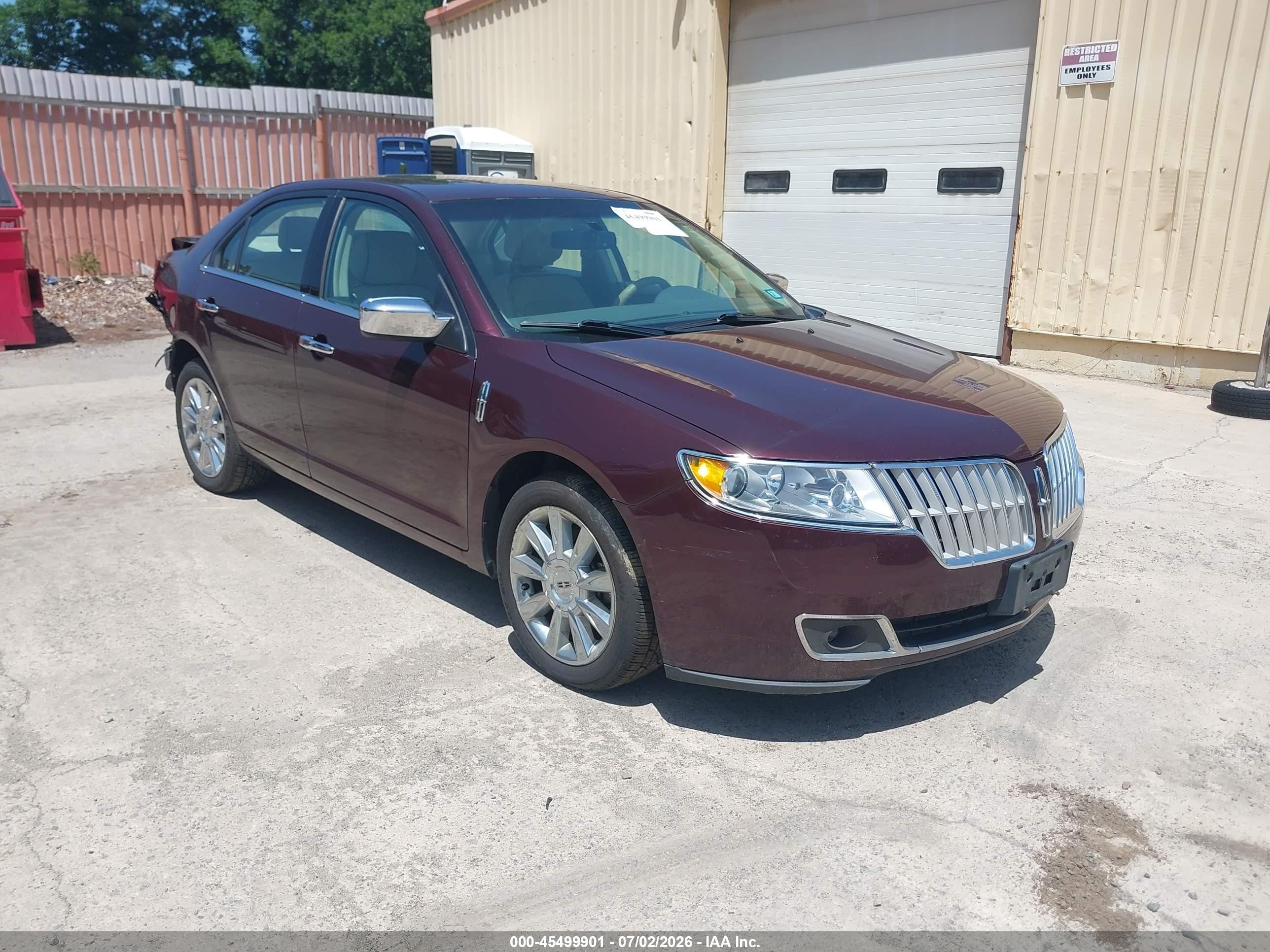 2012 Lincoln Mkz   Maroon vin: 3LNHL2JC9CR832175