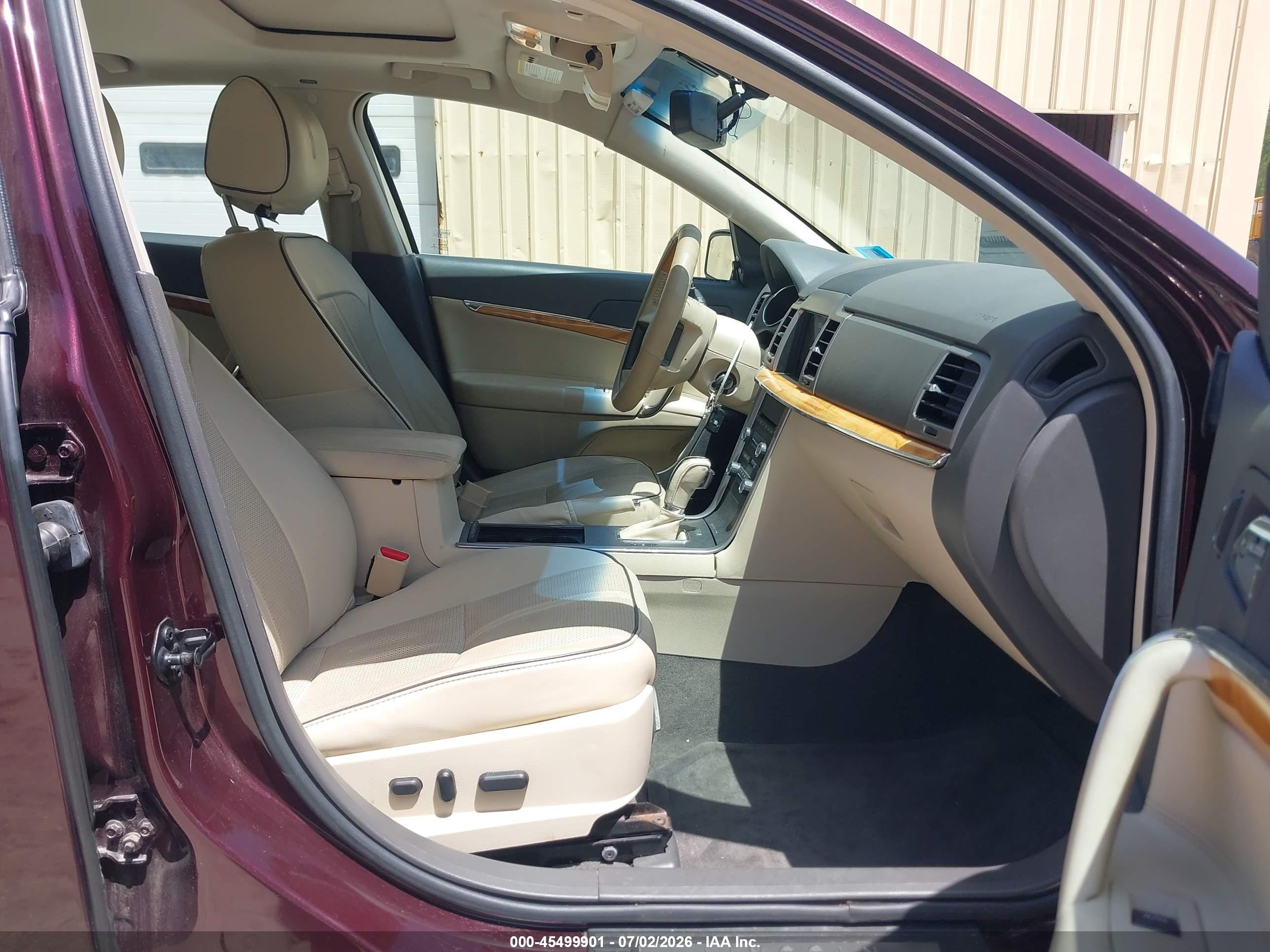 2012 Lincoln Mkz   Темно-бордовый vin: 3LNHL2JC9CR832175