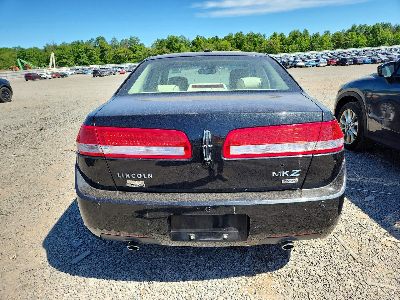 2010 Lincoln Mkz Black vin: 3LNHL2JCXAR621502