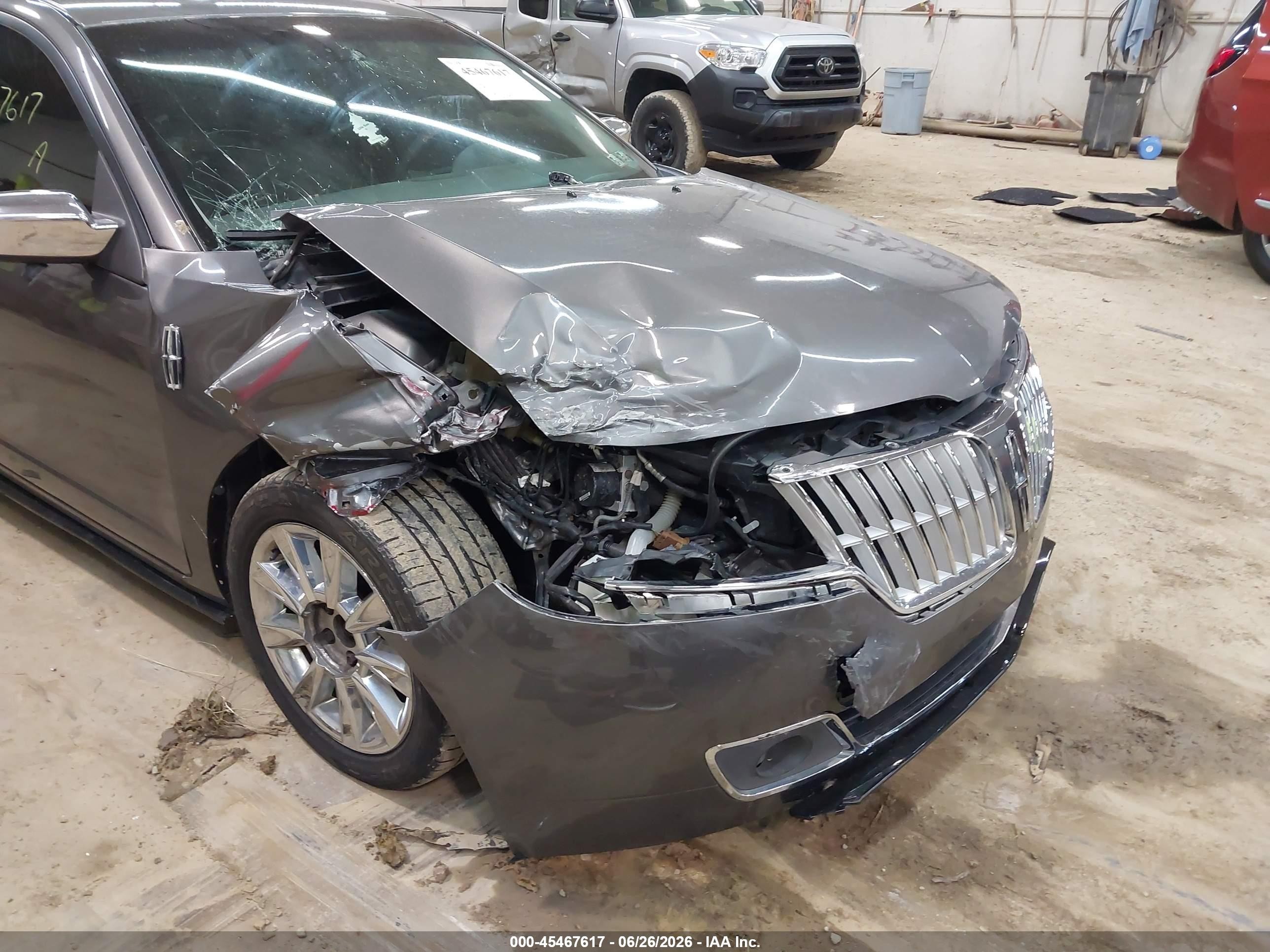 2010 Lincoln Mkz   Gray vin: 3LNHL2JCXAR624867