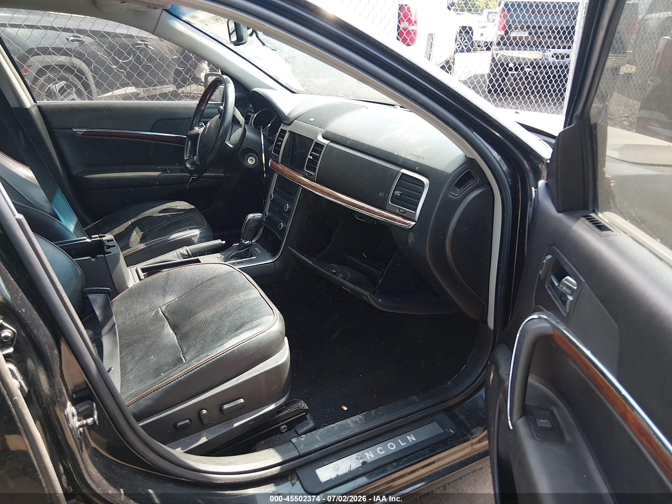 2010 Lincoln Mkz   Black vin: 3LNHL2JCXAR651048