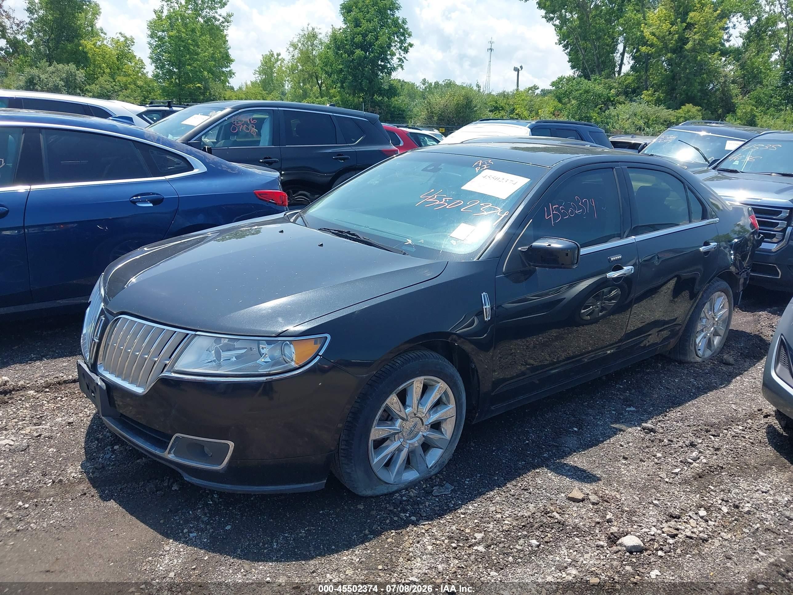 2010 Lincoln Mkz   Black vin: 3LNHL2JCXAR651048