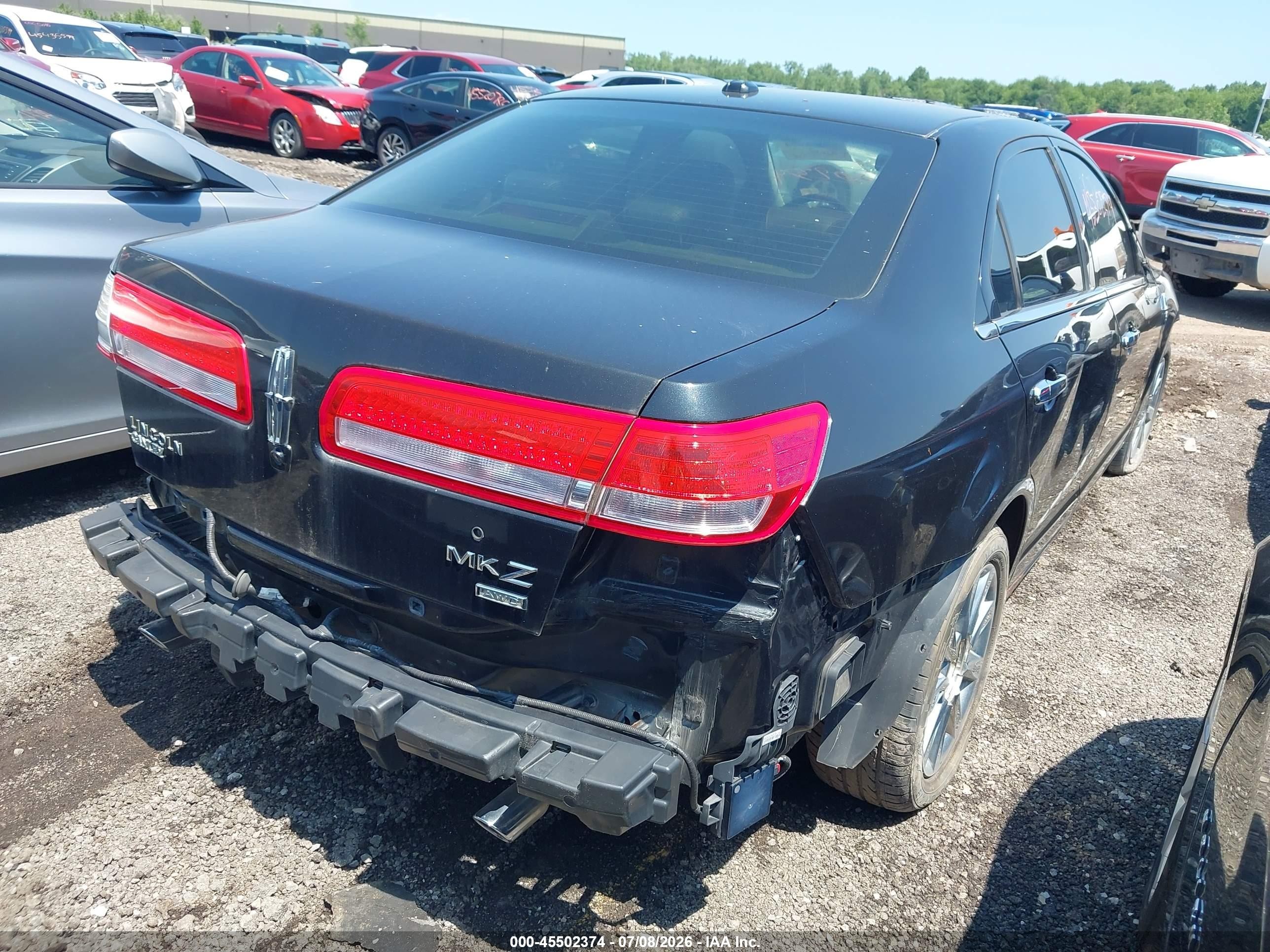 2010 Lincoln Mkz   Black vin: 3LNHL2JCXAR651048