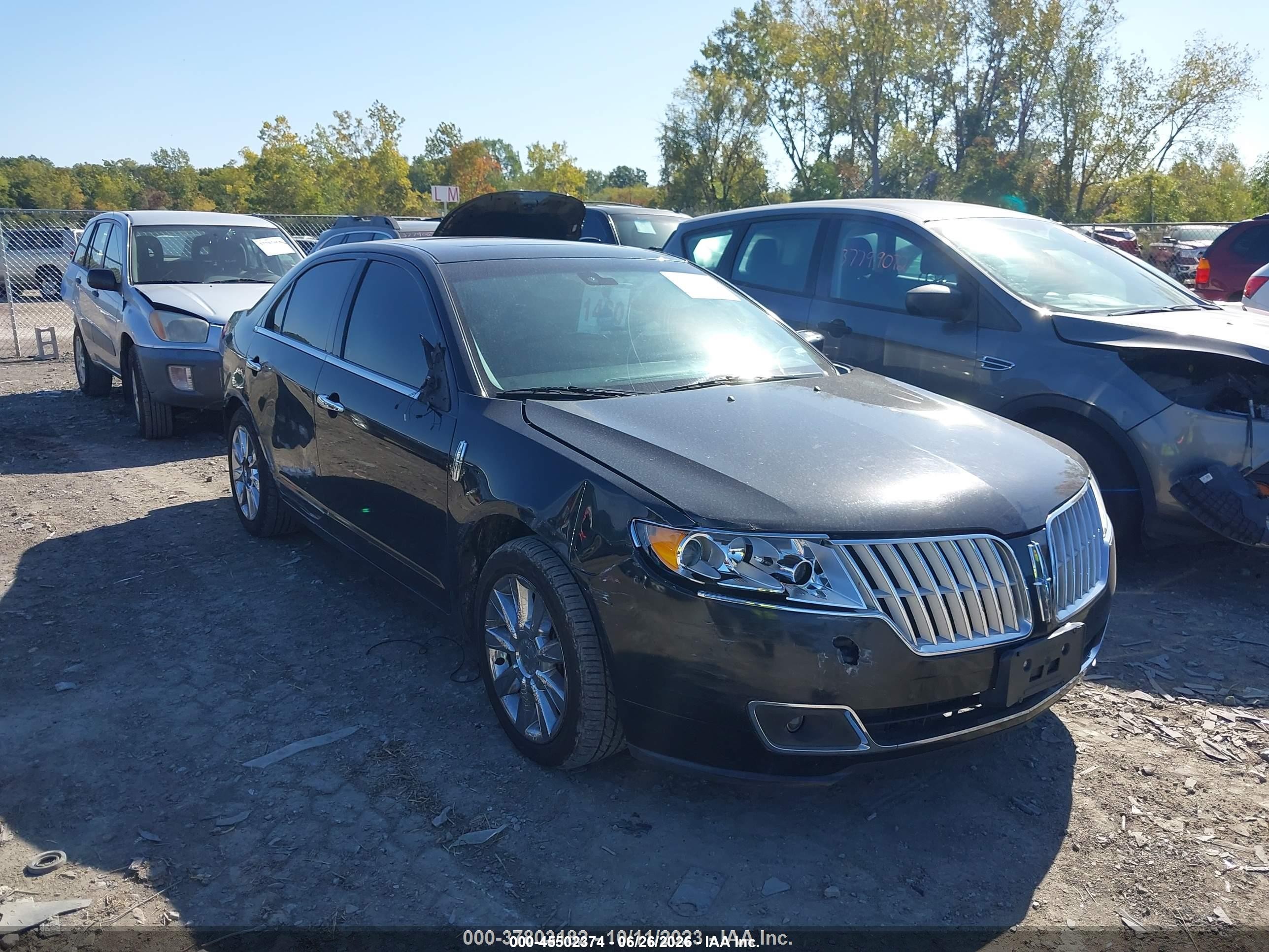 2010 Lincoln Mkz   Black vin: 3LNHL2JCXAR651048
