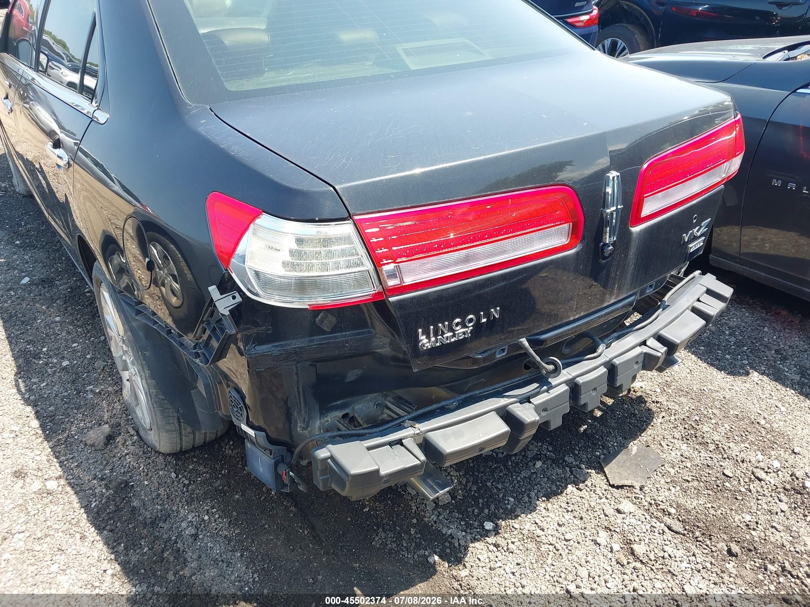 2010 Lincoln Mkz   Black vin: 3LNHL2JCXAR651048