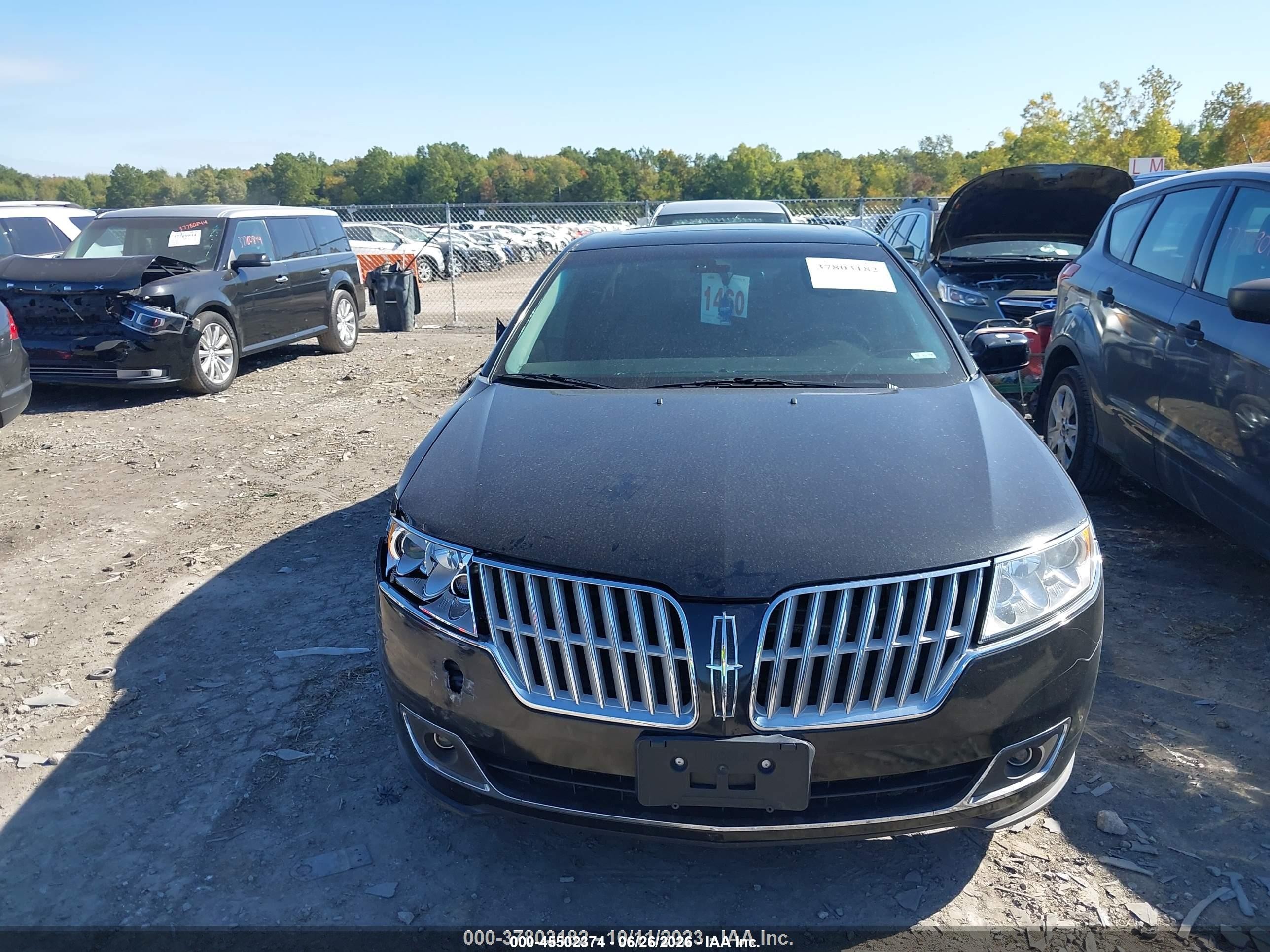 2010 Lincoln Mkz   Black vin: 3LNHL2JCXAR651048