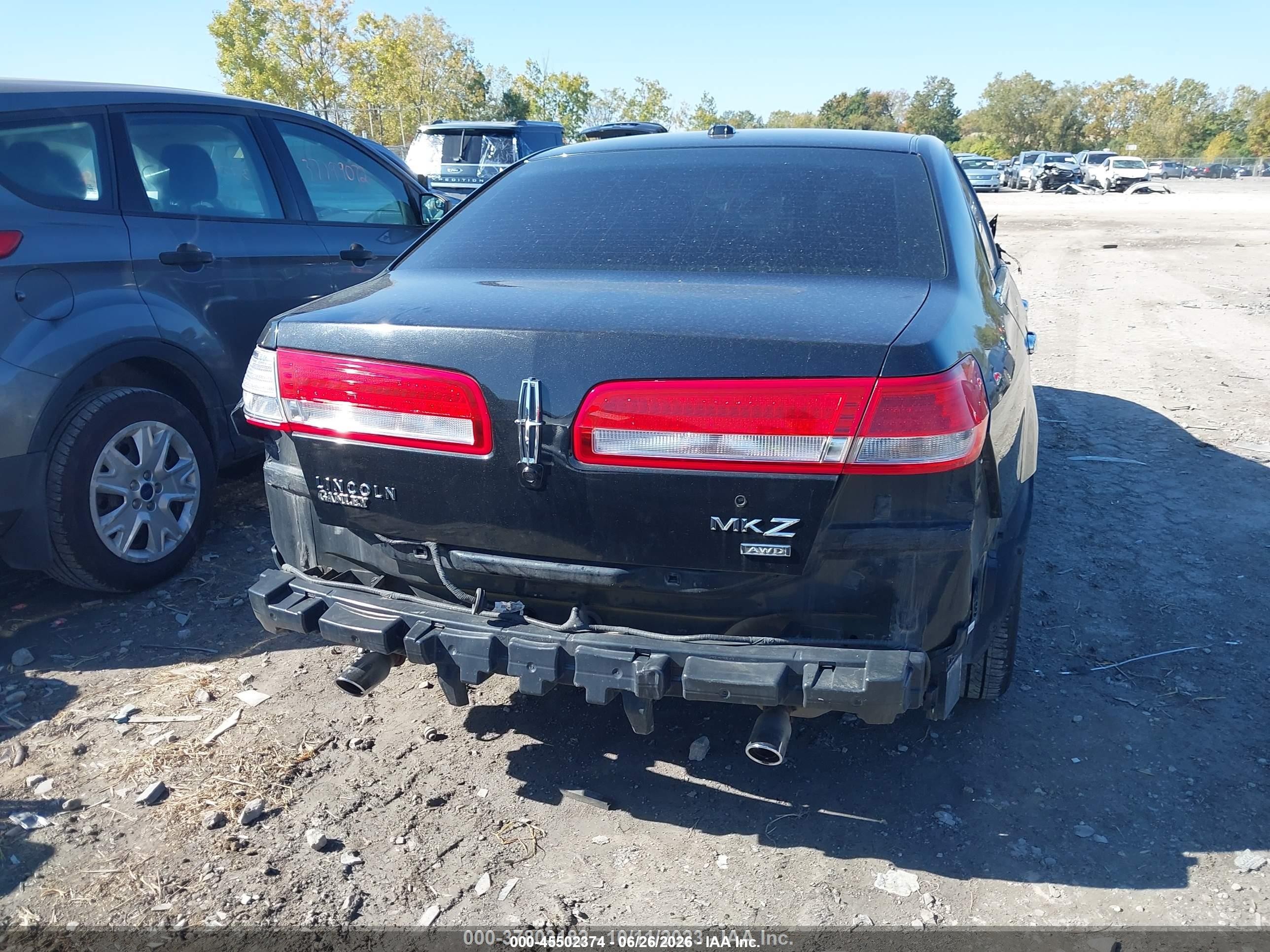 2010 Lincoln Mkz   Black vin: 3LNHL2JCXAR651048
