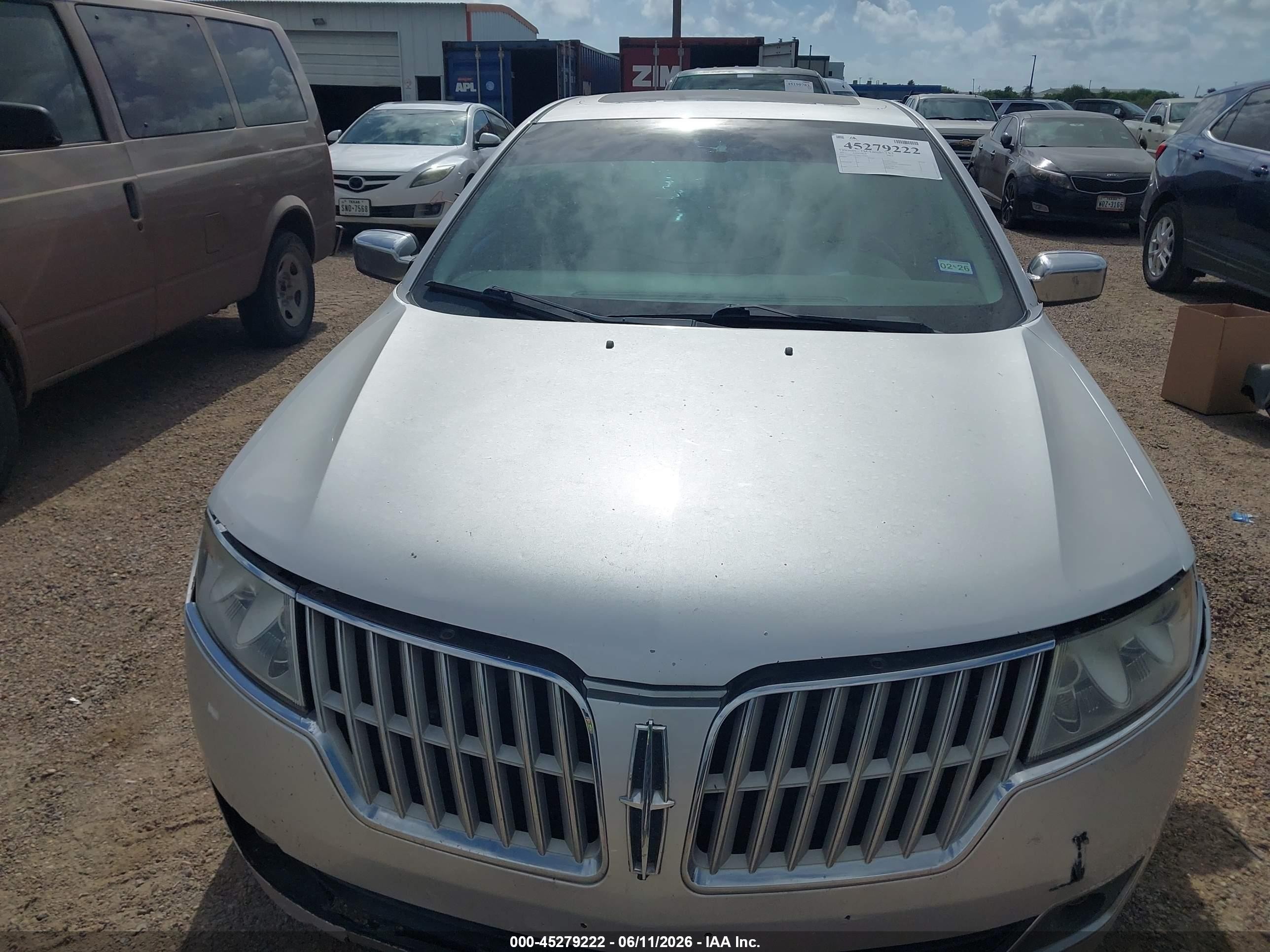 2011 Lincoln Mkz   Silver vin: 3LNHL2JCXBR753449