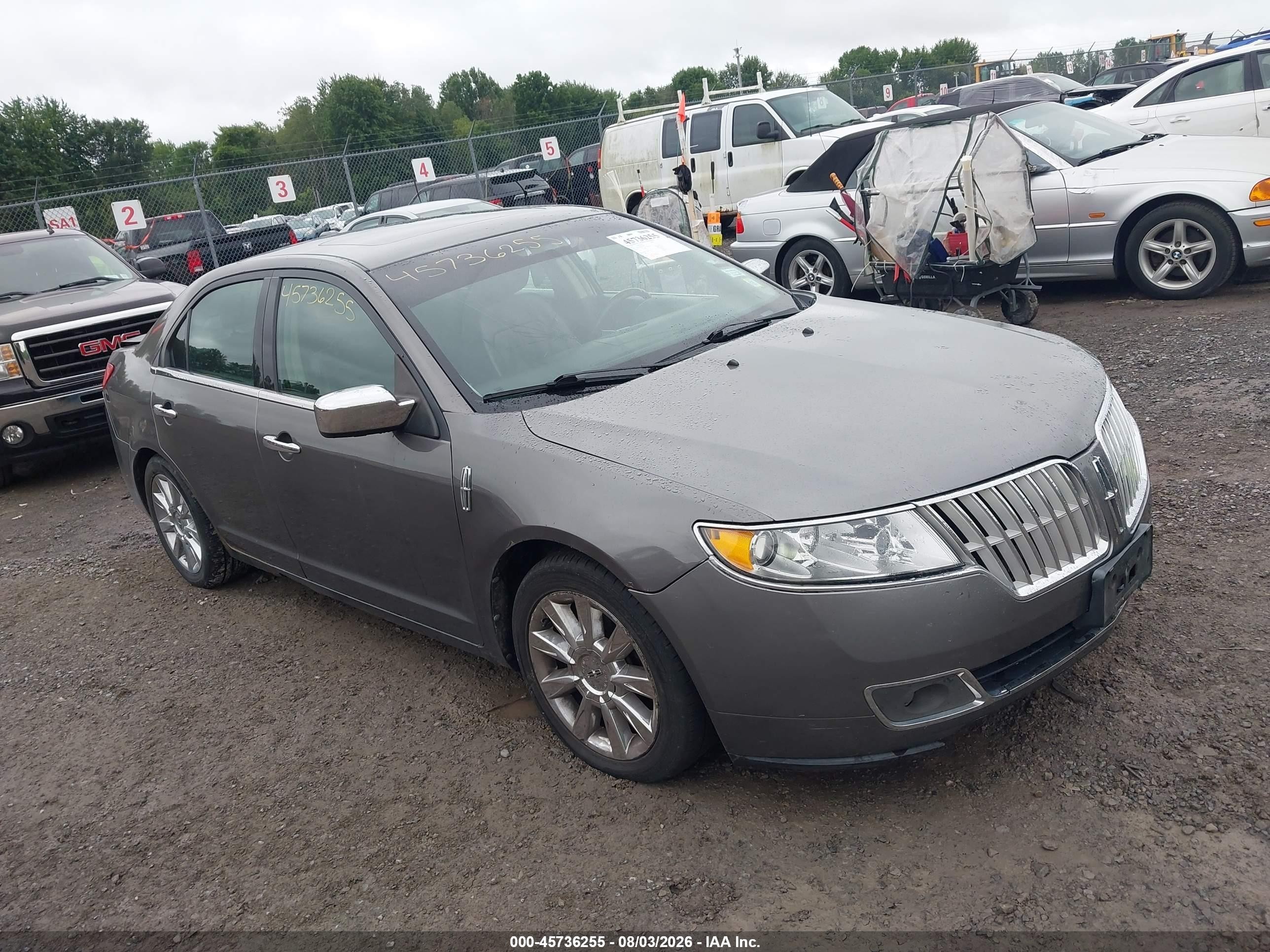 2011 Lincoln Mkz   Gray vin: 3LNHL2JCXBR769036