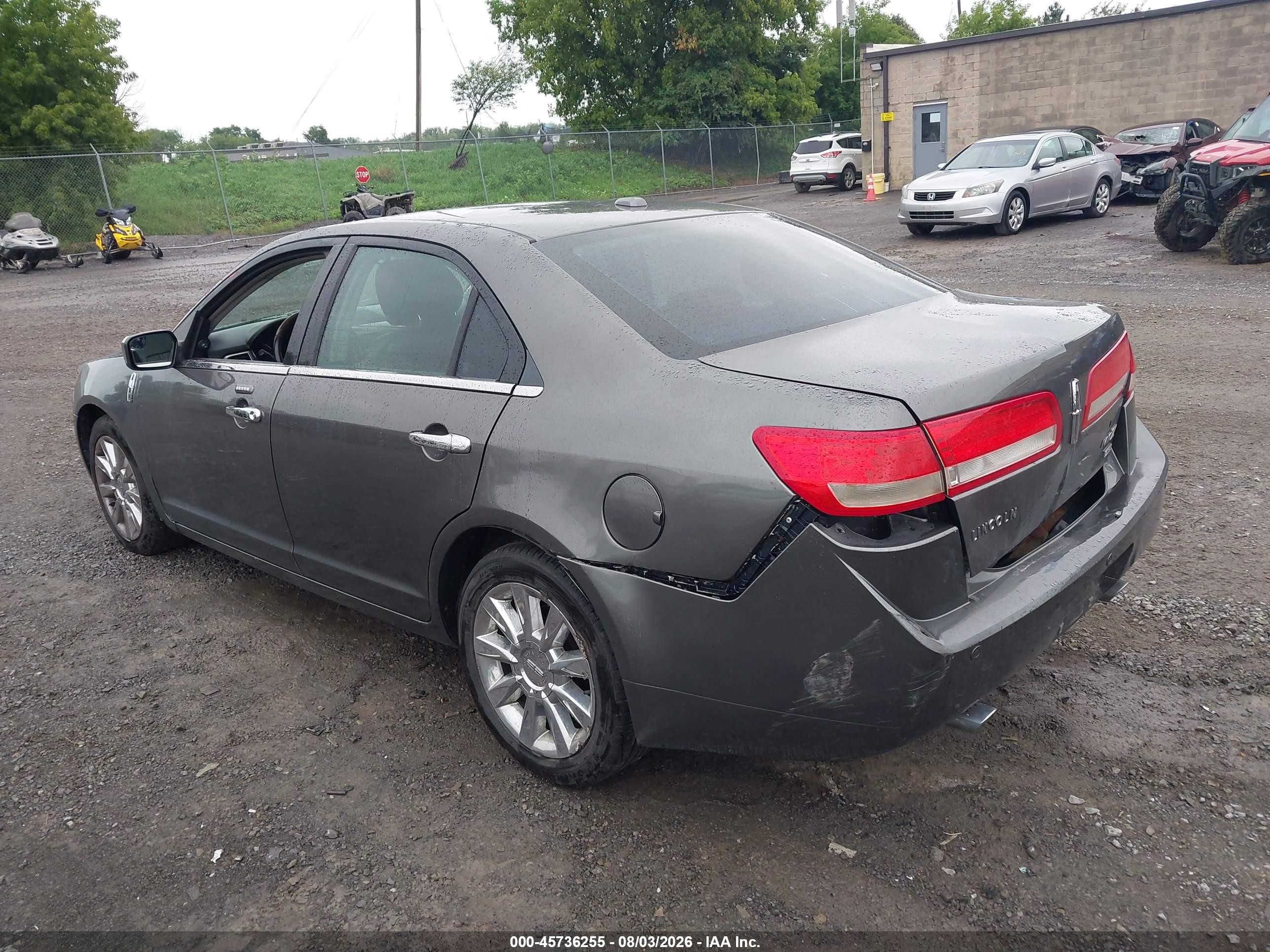 2011 Lincoln Mkz   Gray vin: 3LNHL2JCXBR769036