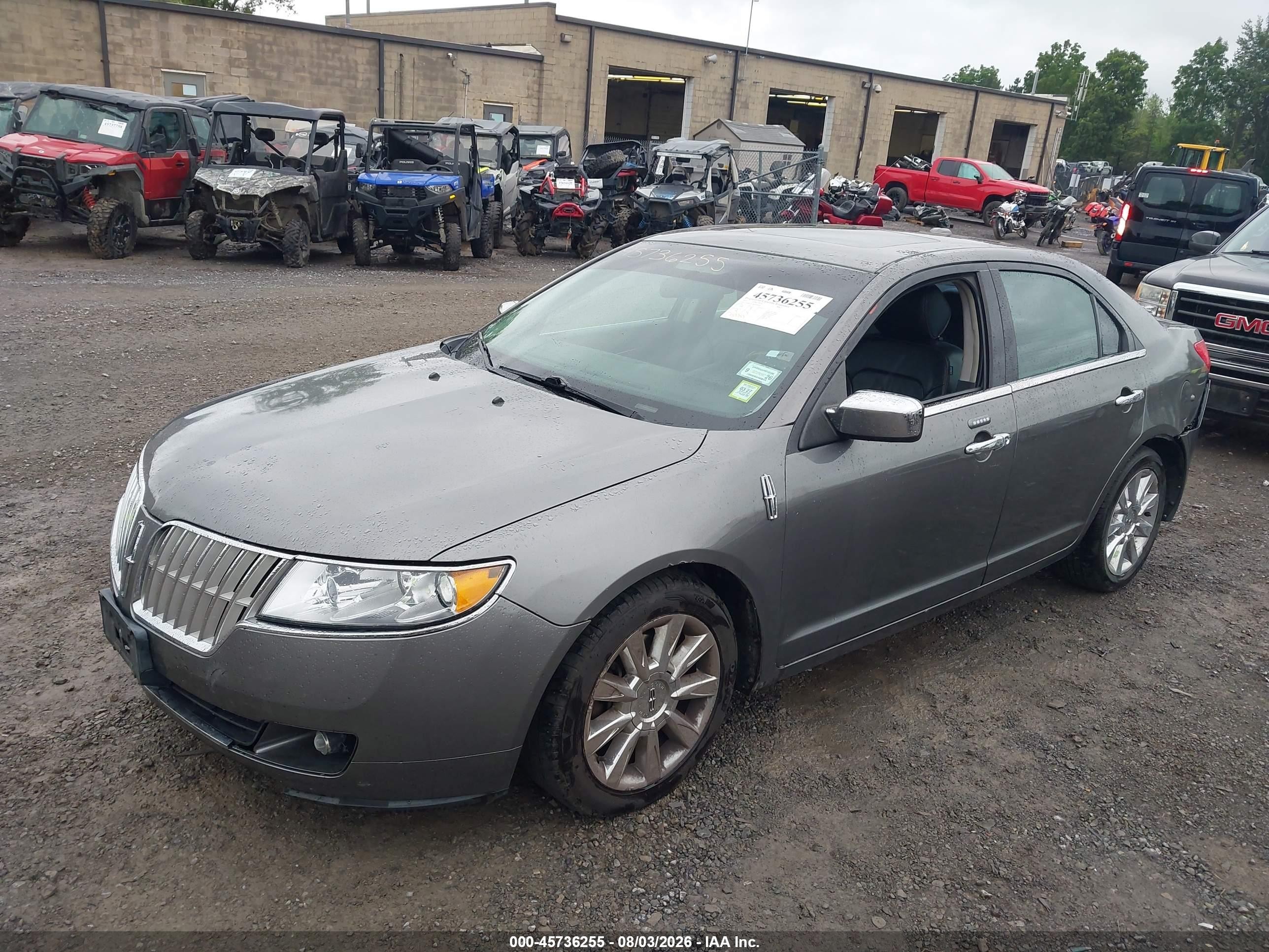 2011 Lincoln Mkz   Gray vin: 3LNHL2JCXBR769036