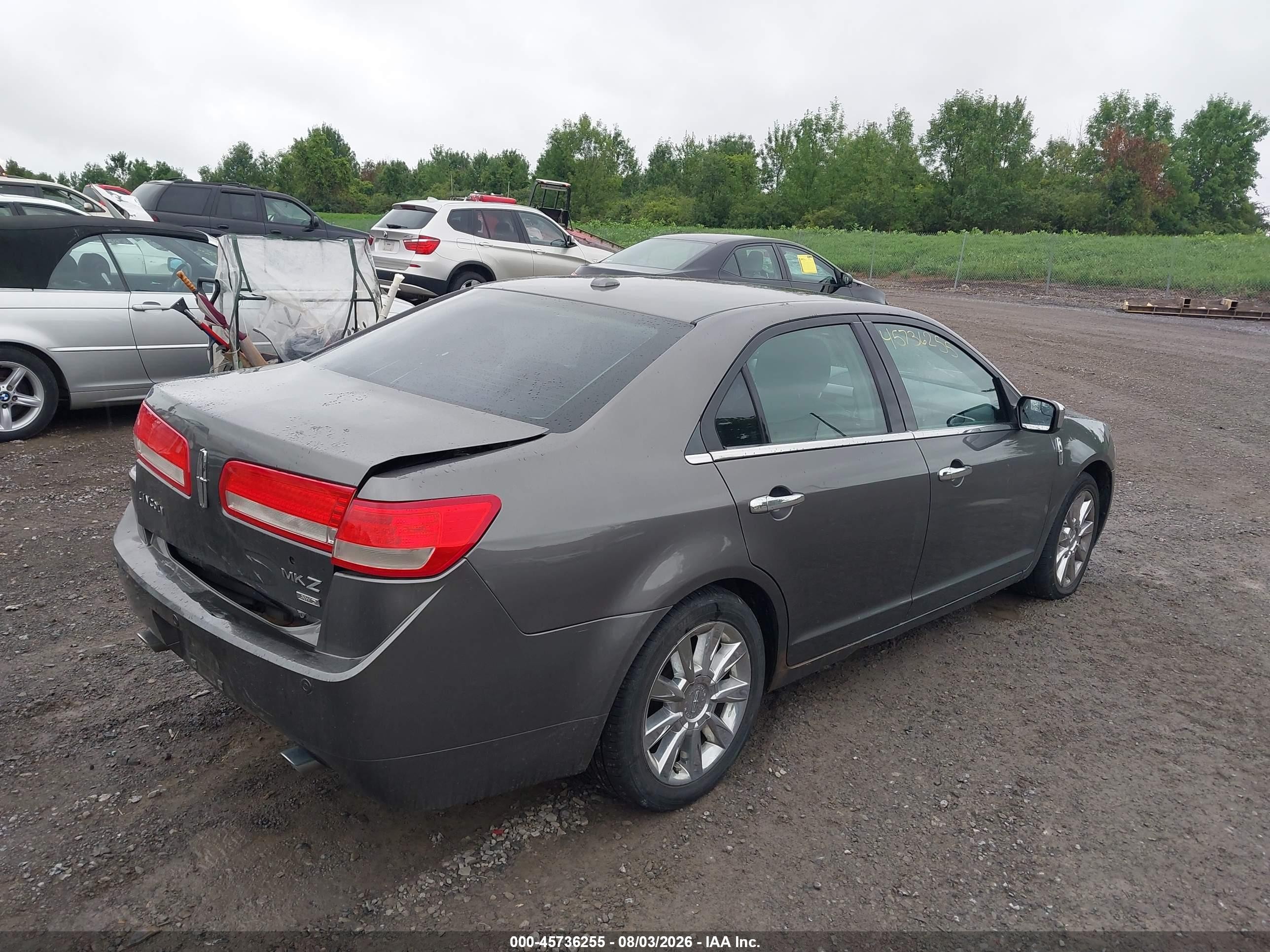 2011 Lincoln Mkz   Gray vin: 3LNHL2JCXBR769036