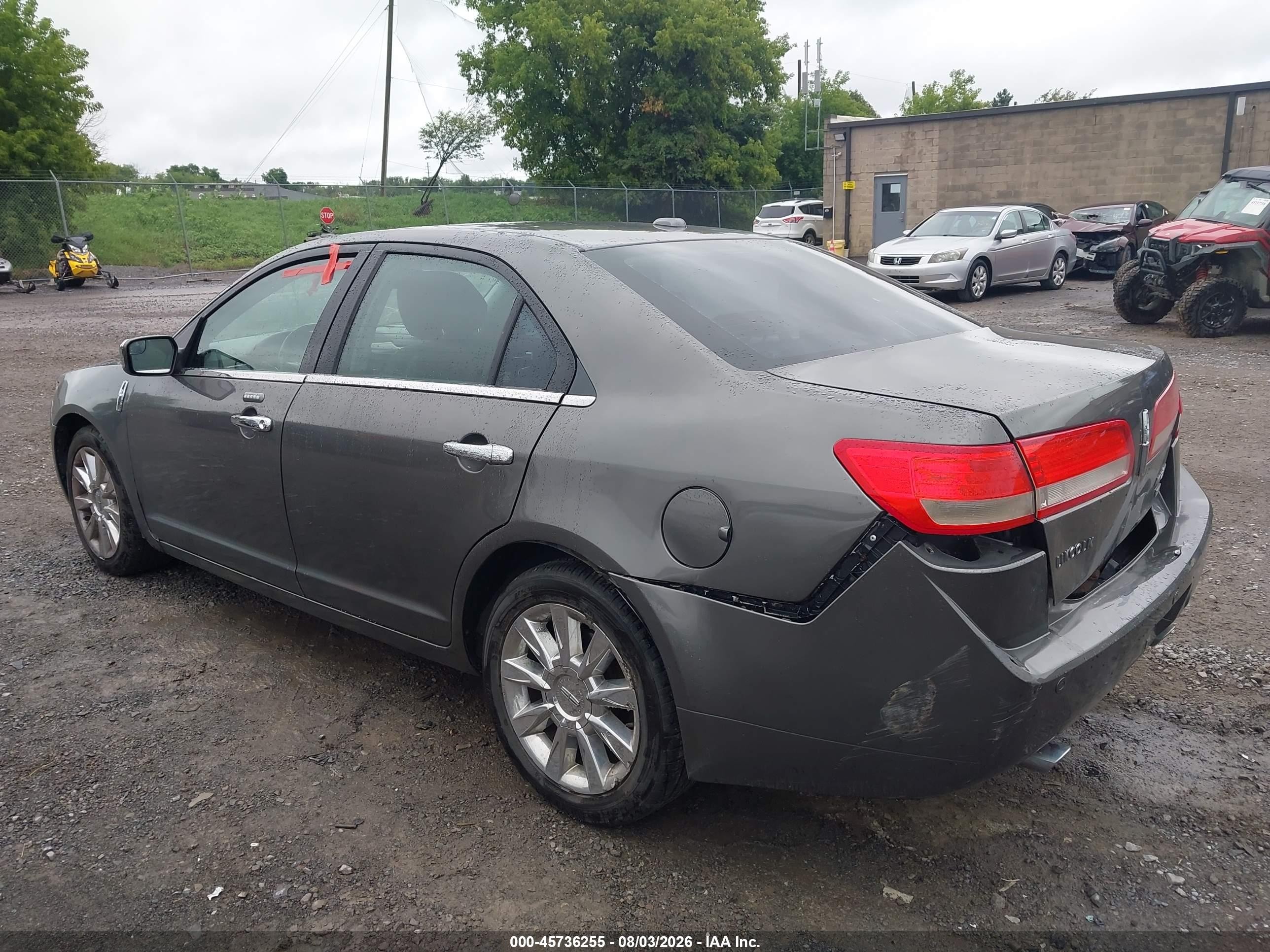 2011 Lincoln Mkz   Gray vin: 3LNHL2JCXBR769036