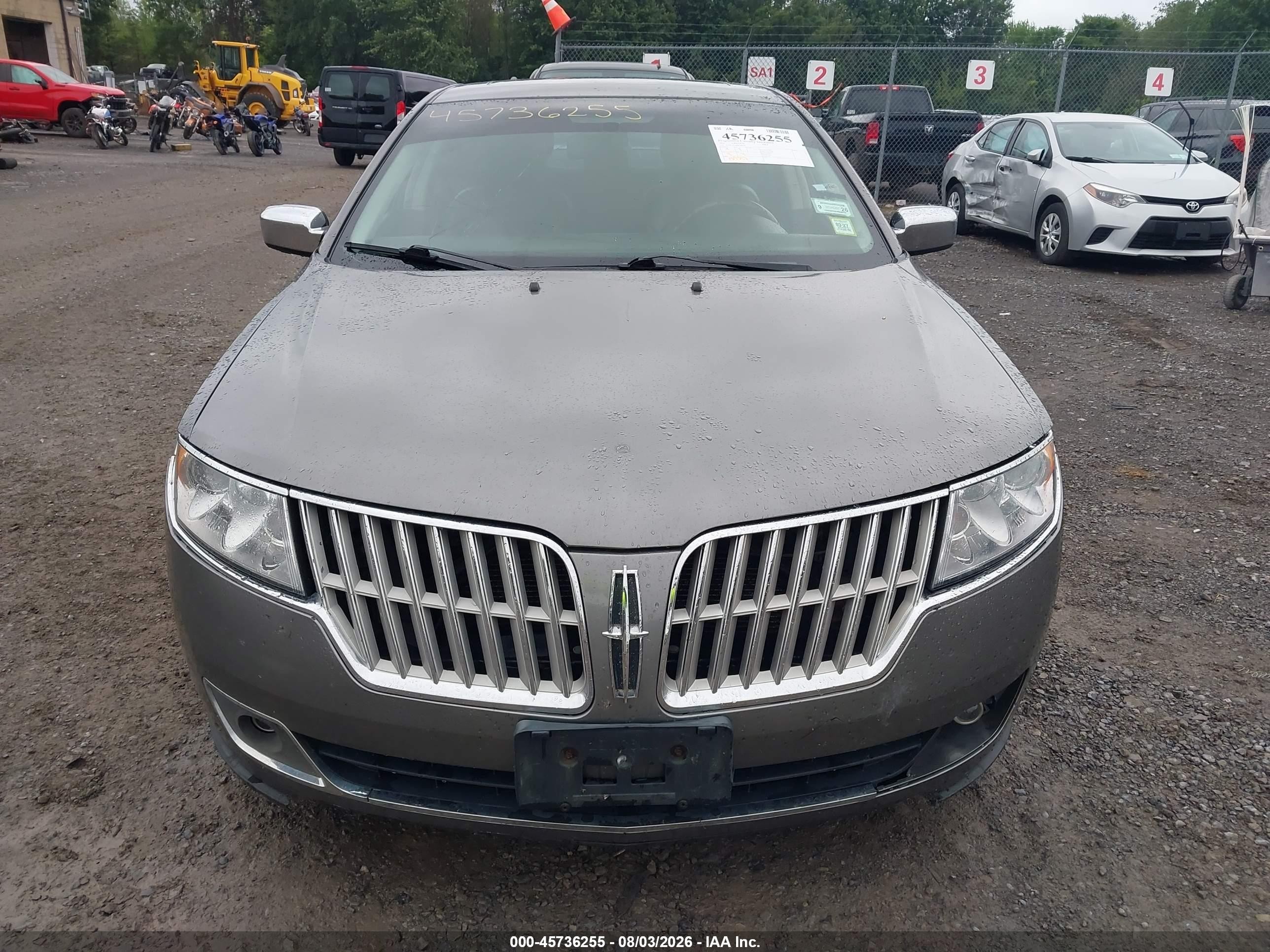 2011 Lincoln Mkz   Gray vin: 3LNHL2JCXBR769036