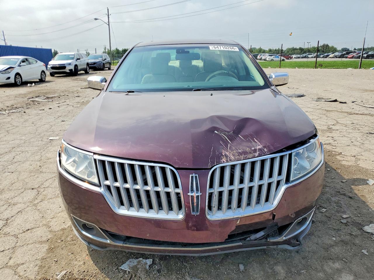 2011 Lincoln Mkz Burgundy vin: 3LNHL2JCXBR769392