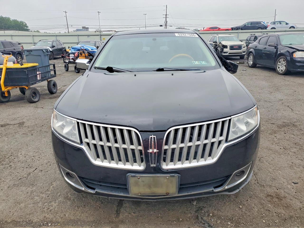 2012 Lincoln Mkz Черный vin: 3LNHL2JCXCR806202