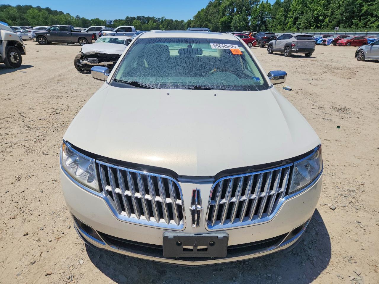 2012 Lincoln Mkz White vin: 3LNHL2JCXCR812856