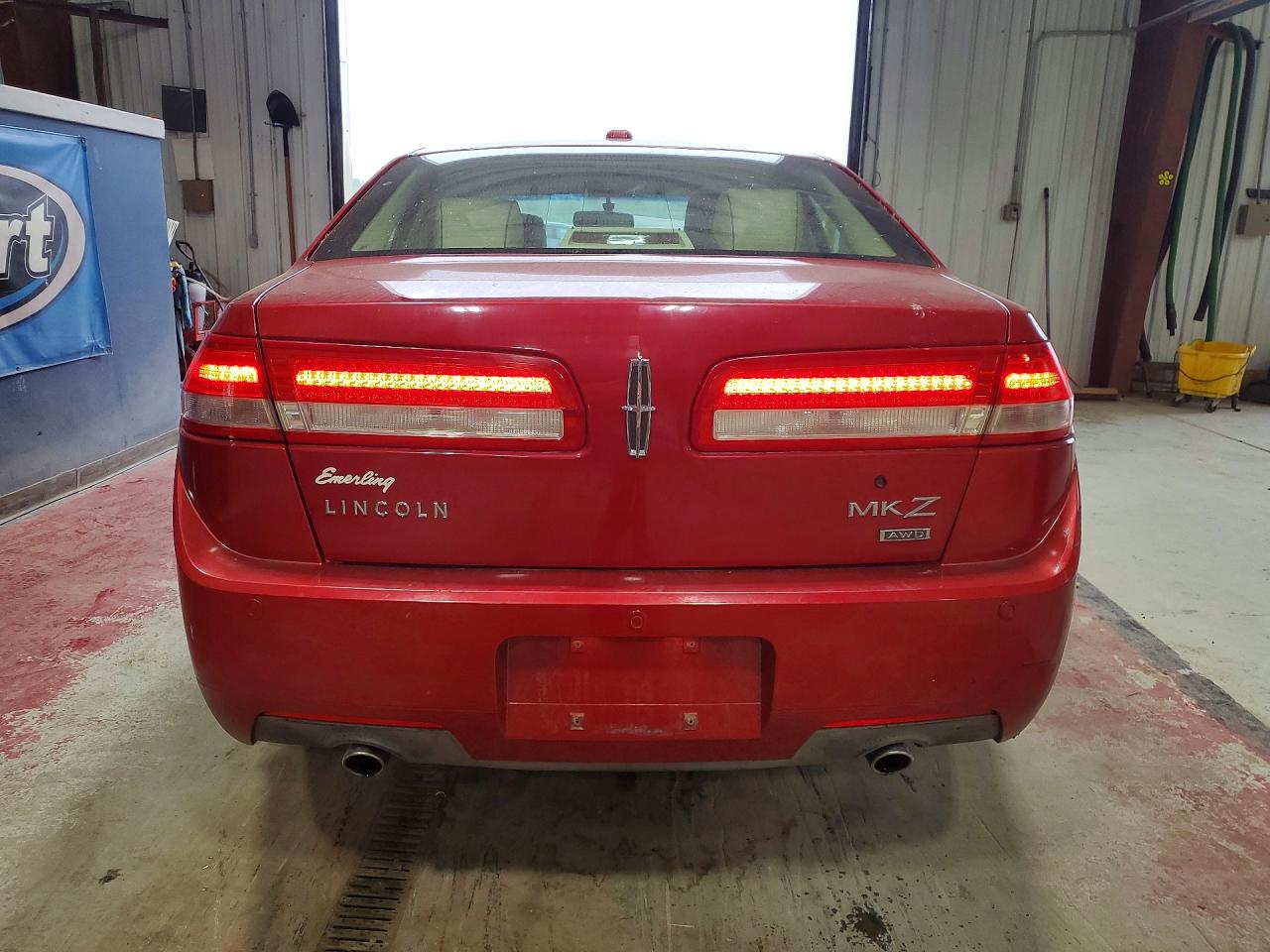 2012 Lincoln Mkz Red vin: 3LNHL2JCXCR813845