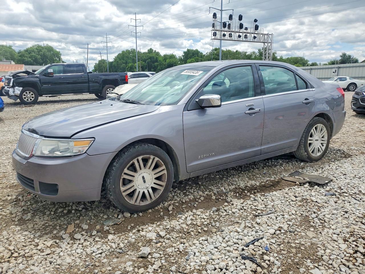 2006 Lincoln Zephyr Gray vin: 3LNHM26106R649451