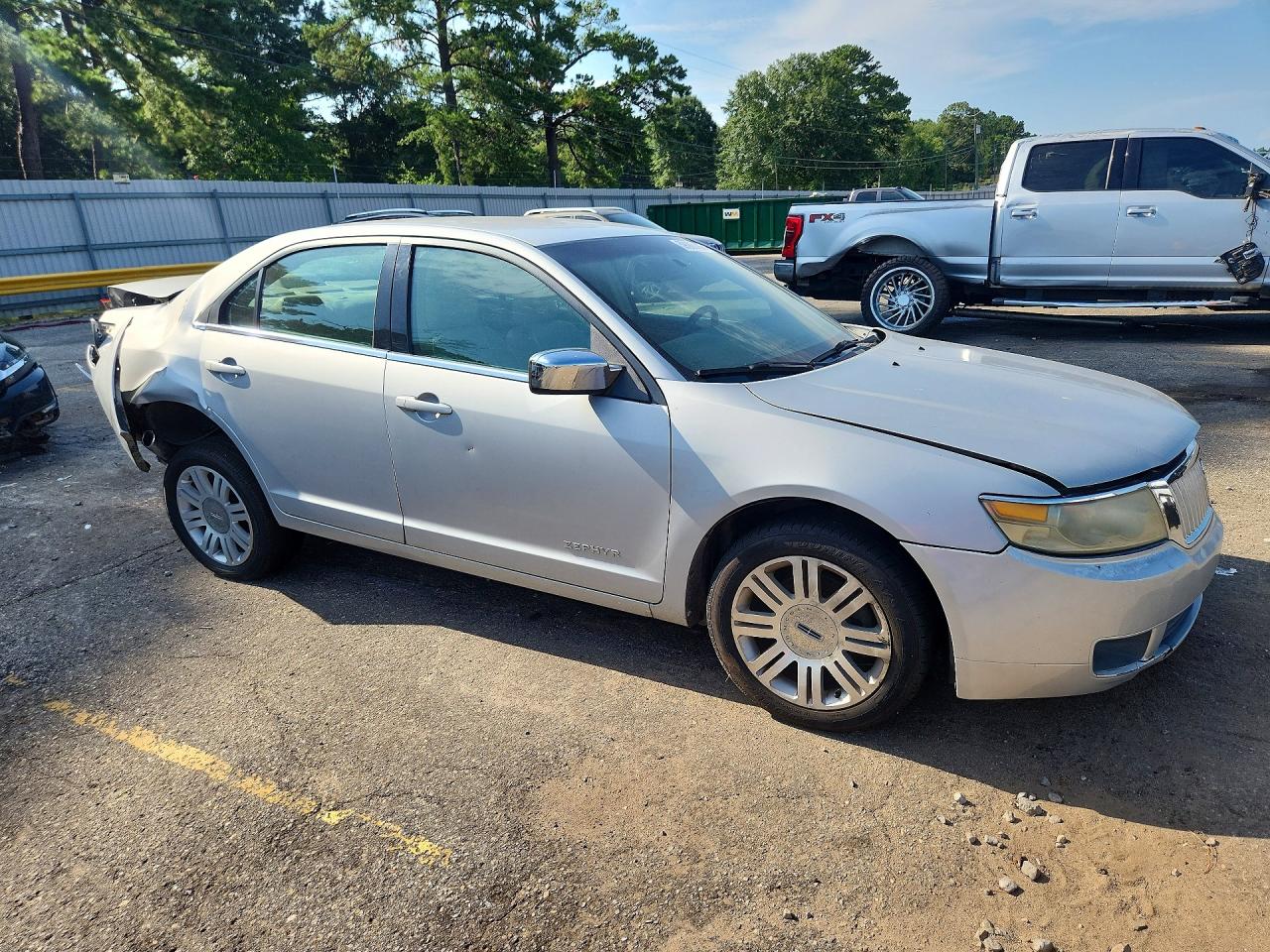 2006 Lincoln Zephyr Silver vin: 3LNHM26116R600405