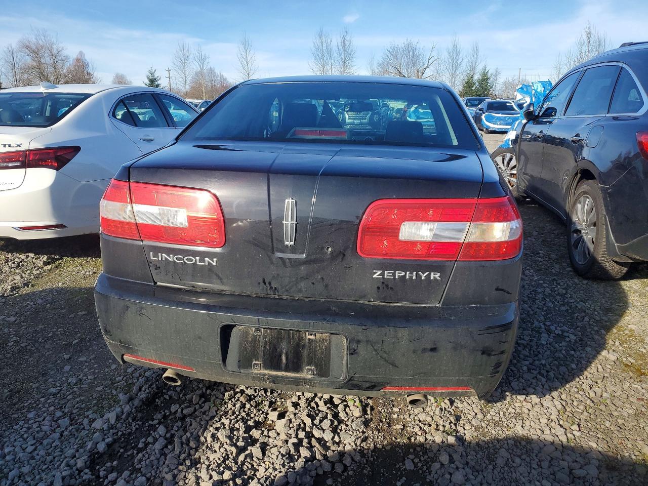 2006 Lincoln Zephyr Black vin: 3LNHM26116R613302