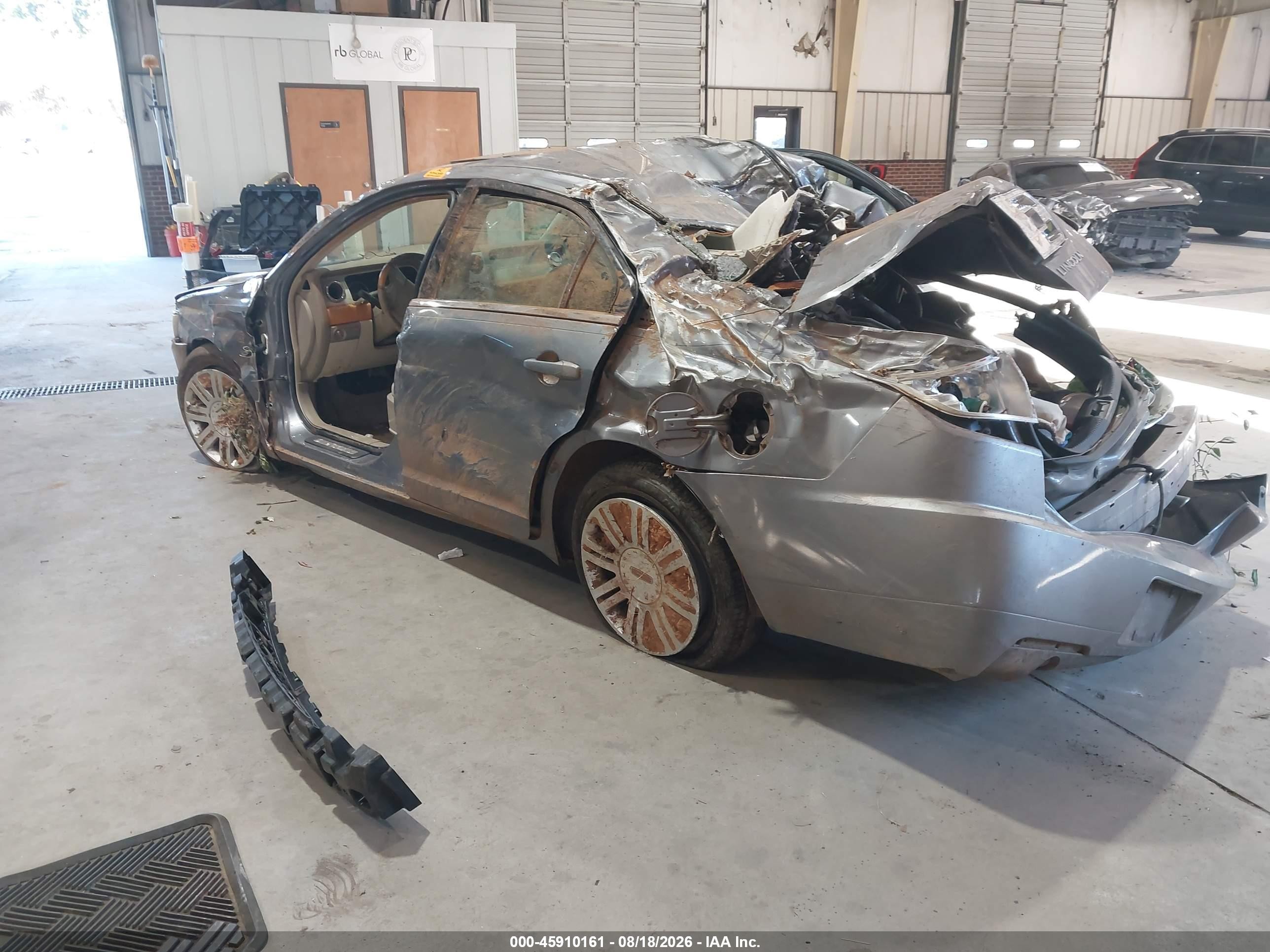 2006 Lincoln Zephyr Gray vin: 3LNHM26116R618600