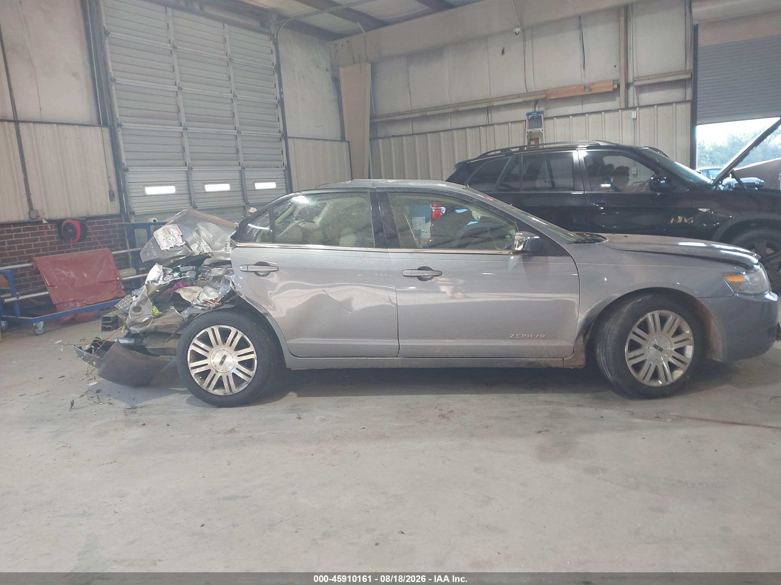 2006 Lincoln Zephyr Gray vin: 3LNHM26116R618600
