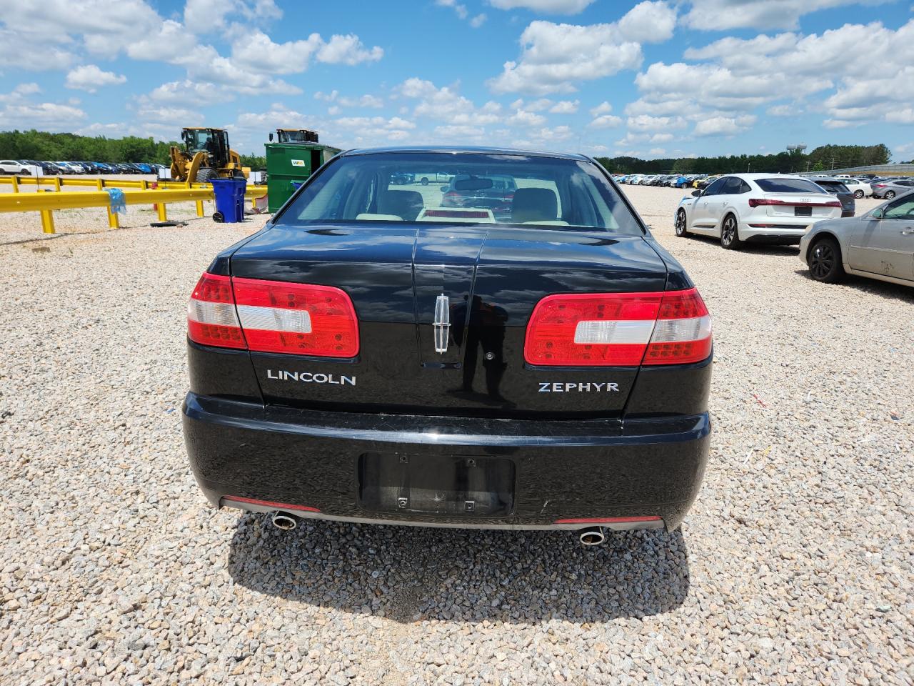 2006 Lincoln Zephyr Black vin: 3LNHM26116R639589