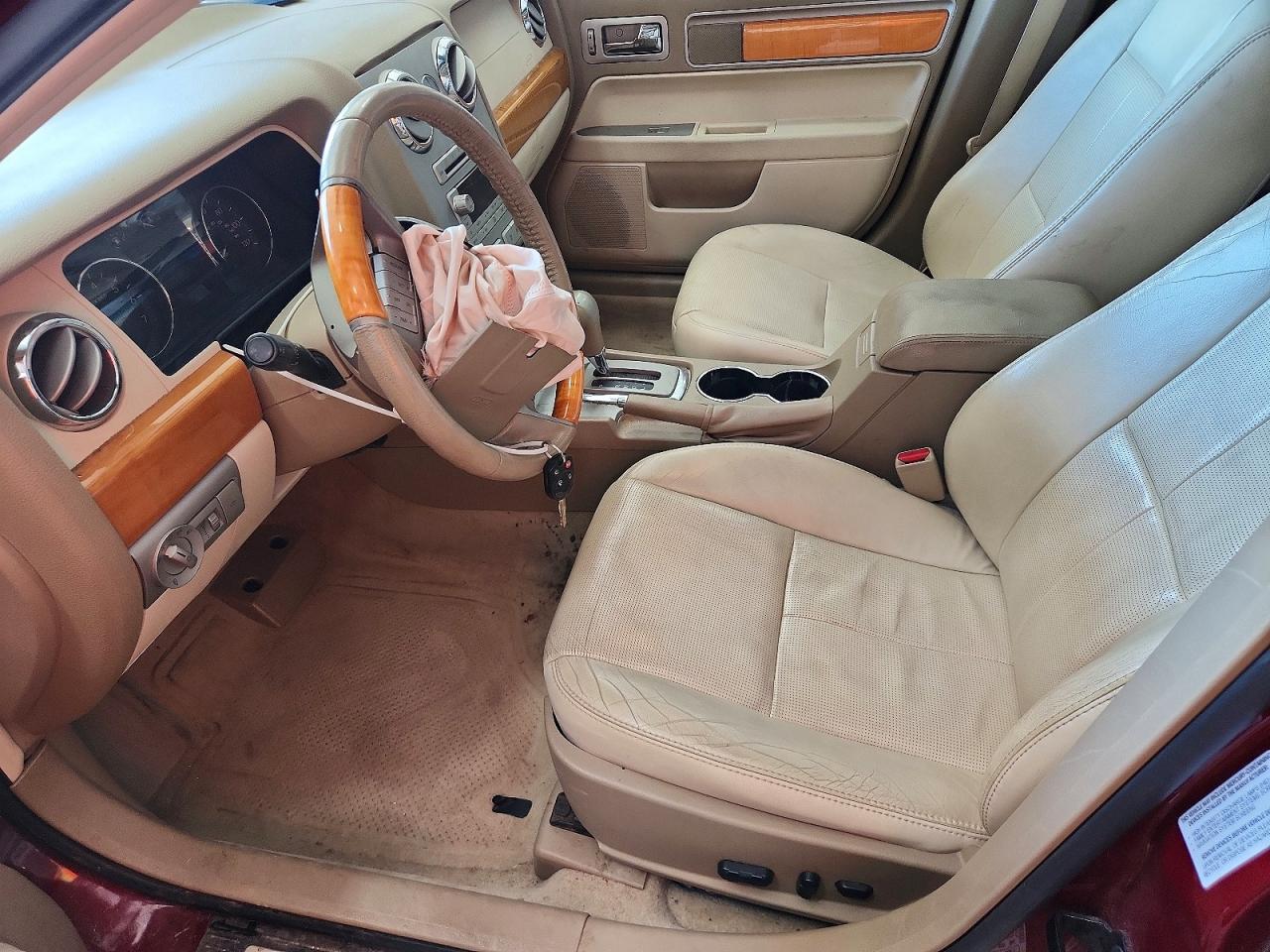 2006 Lincoln Zephyr Темно-бордовый vin: 3LNHM26116R645103