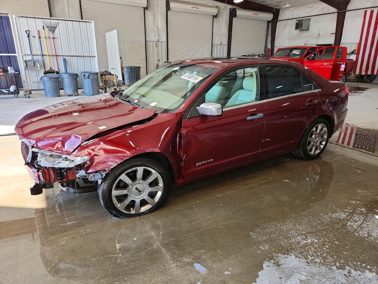 2006 Lincoln Zephyr Темно-бордовый vin: 3LNHM26116R645103