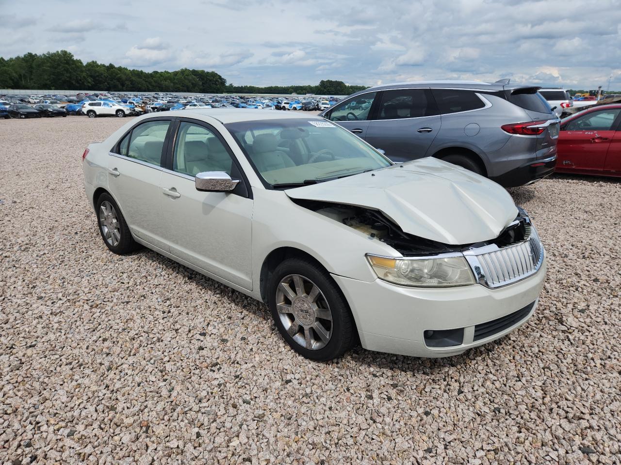 2006 Lincoln Zephyr White vin: 3LNHM26126R629654