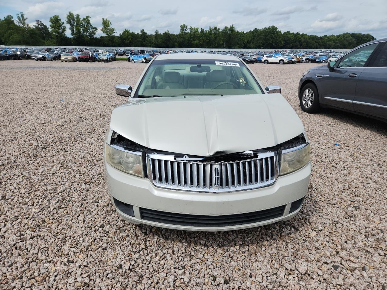 2006 Lincoln Zephyr White vin: 3LNHM26126R629654