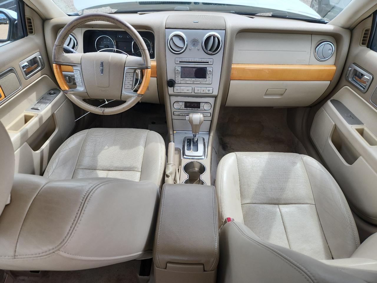 2006 Lincoln Zephyr White vin: 3LNHM26126R629654